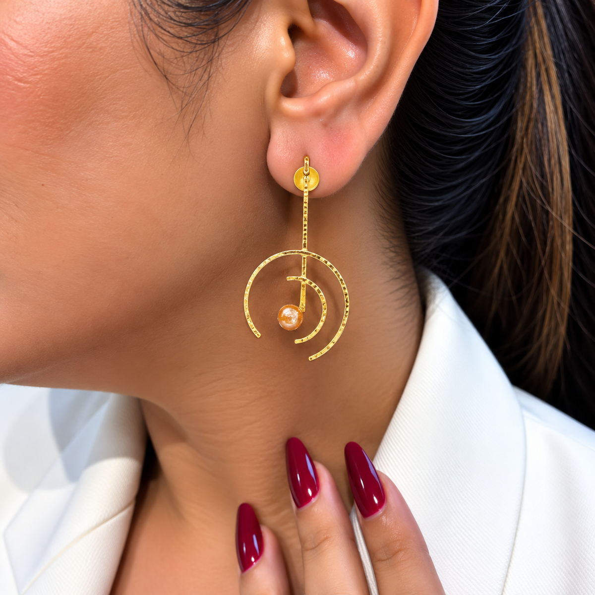 Lunar Orbit Earrings