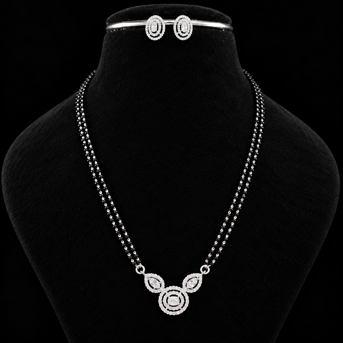 Zivara Crystal Mangalsutra