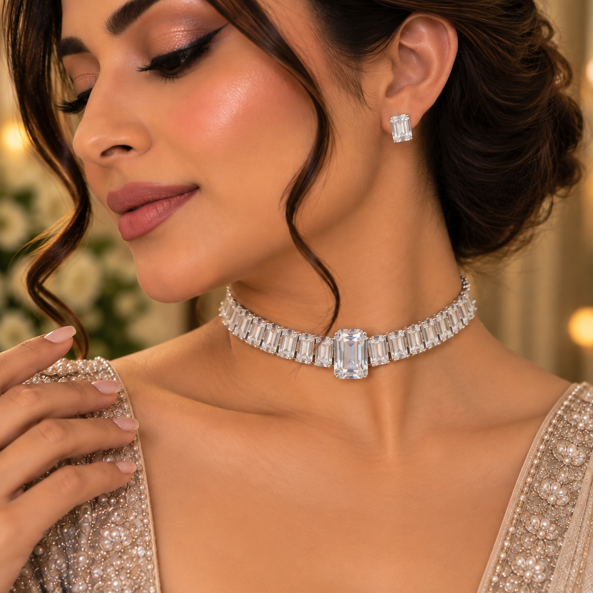 Ruhani Crystal Choker