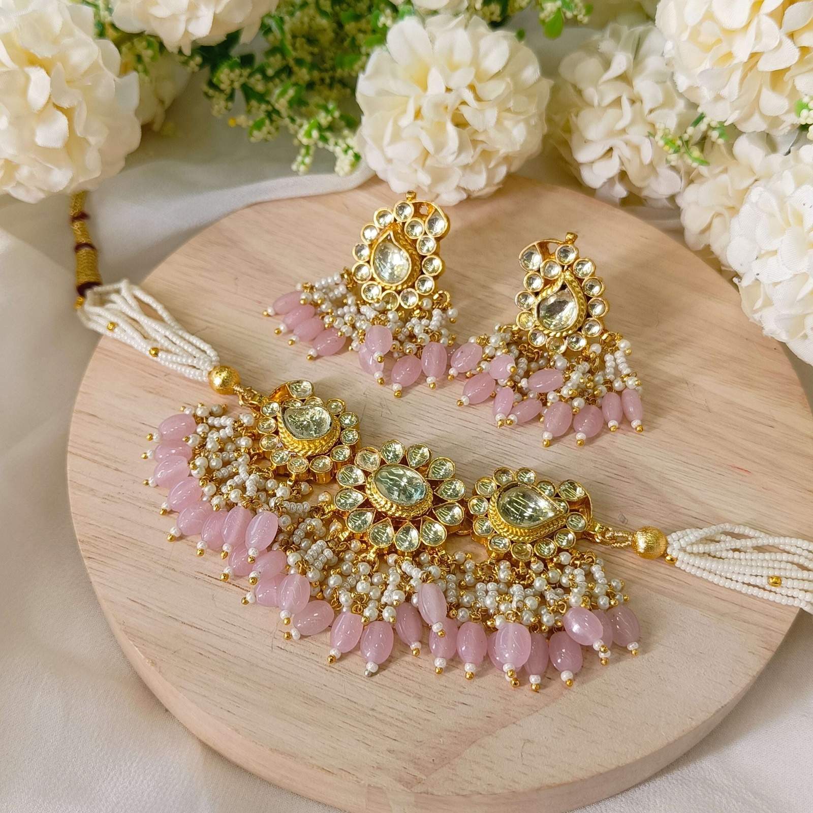 Nayaab Mahira Polki Neckpiece