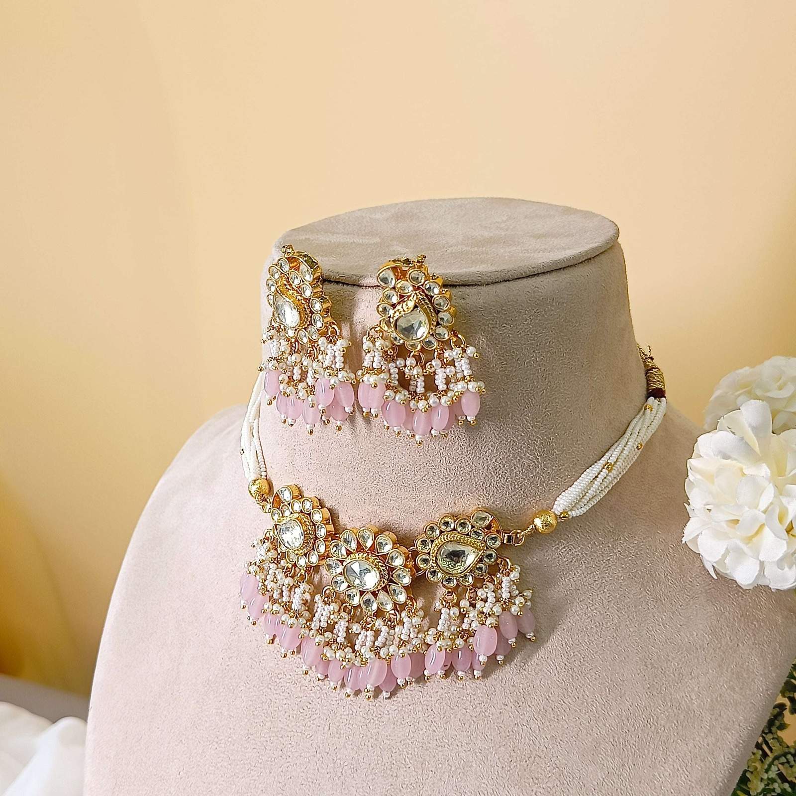 Nayaab Mahira Polki Neckpiece