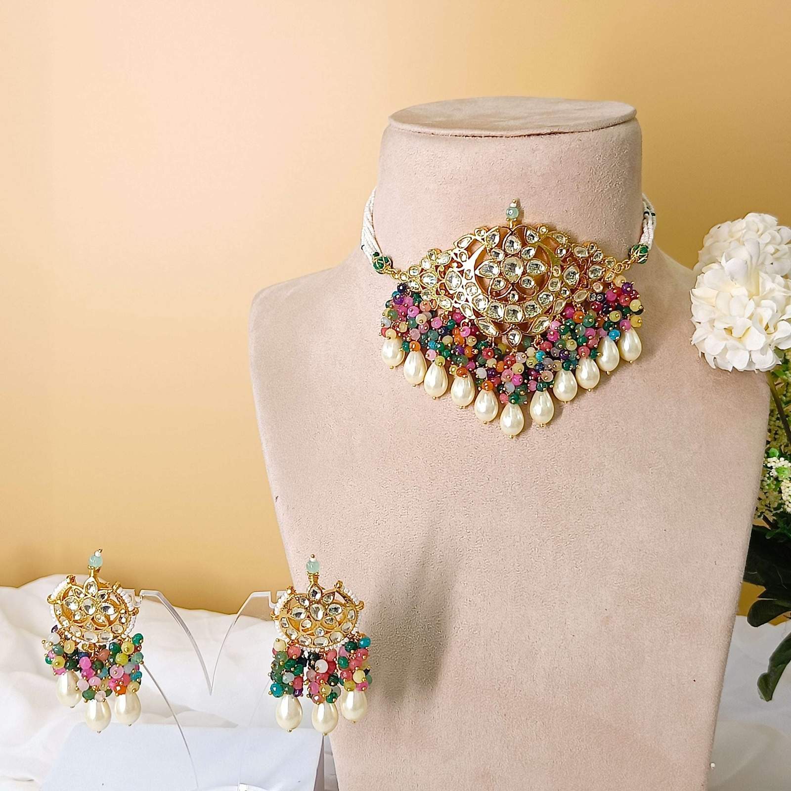 Nayaab Sulekha Polki choker