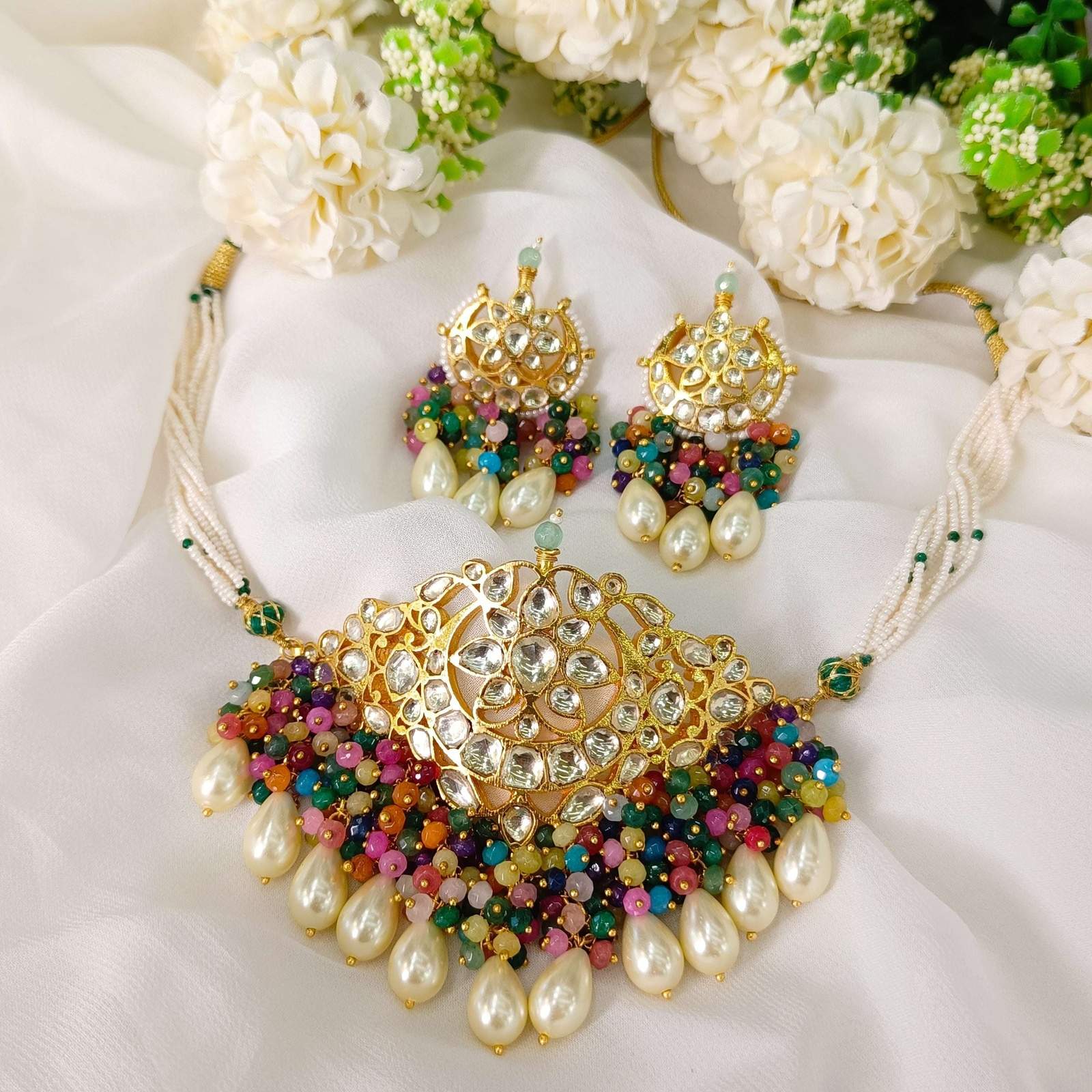 Nayaab Sulekha Polki choker
