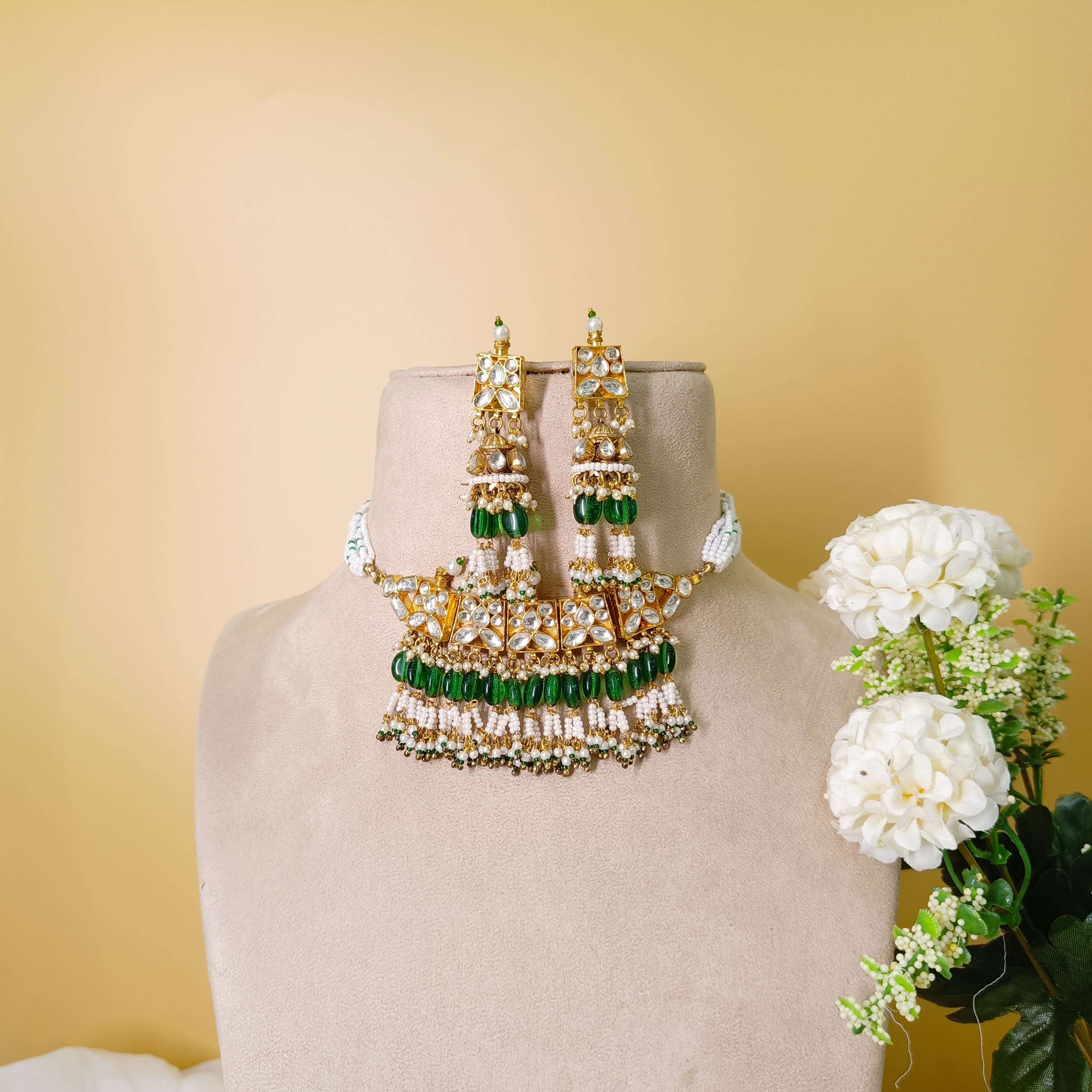 Nayaab Anamika Polki Choker