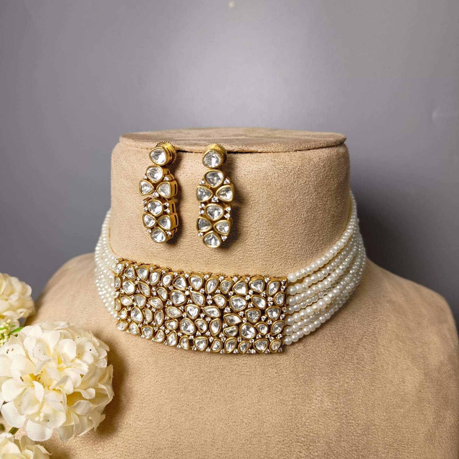 Nayaab Aliya polki Choker