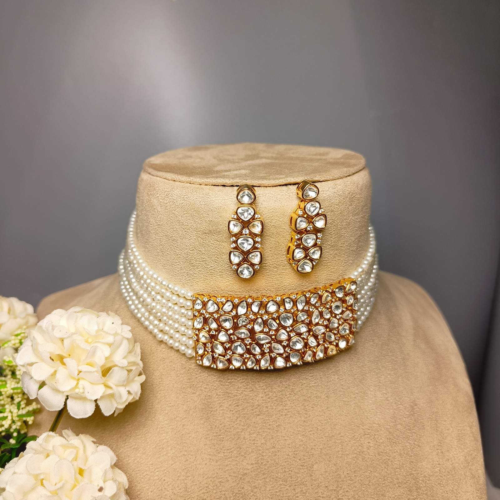 Nayaab Aliya polki Choker