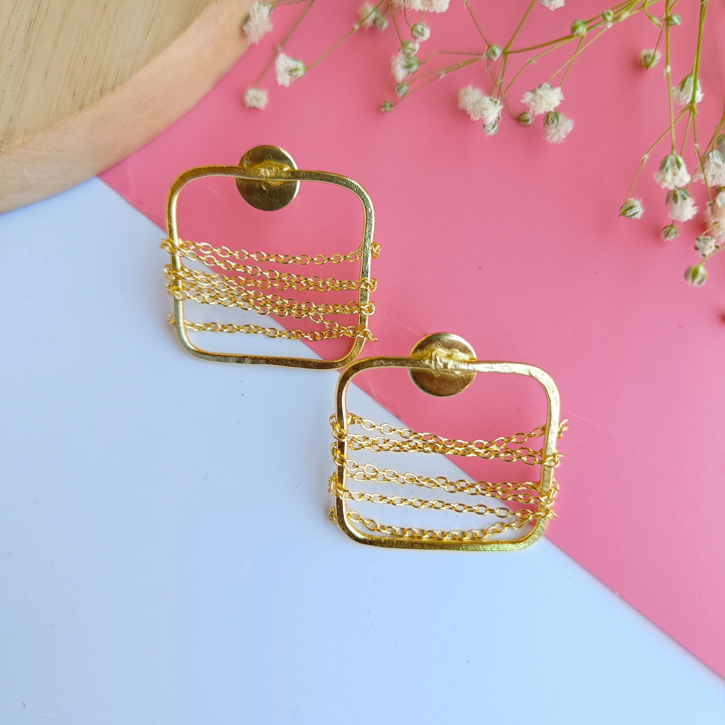 Layla Nori Gold Earrings