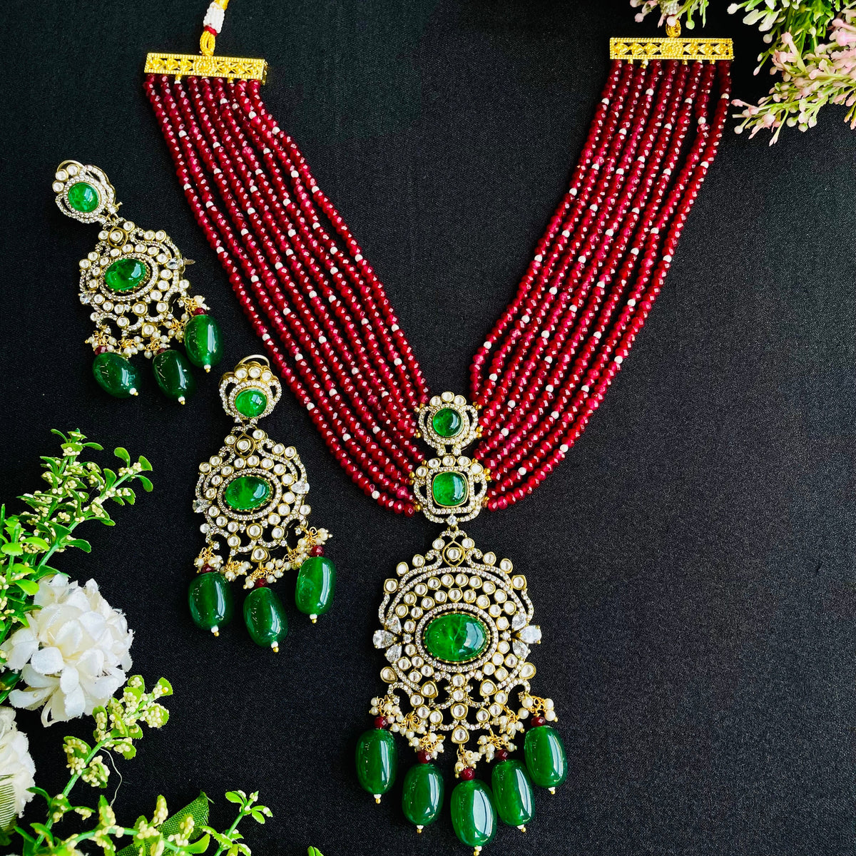 Nayaab Adya Polki Neckpiece