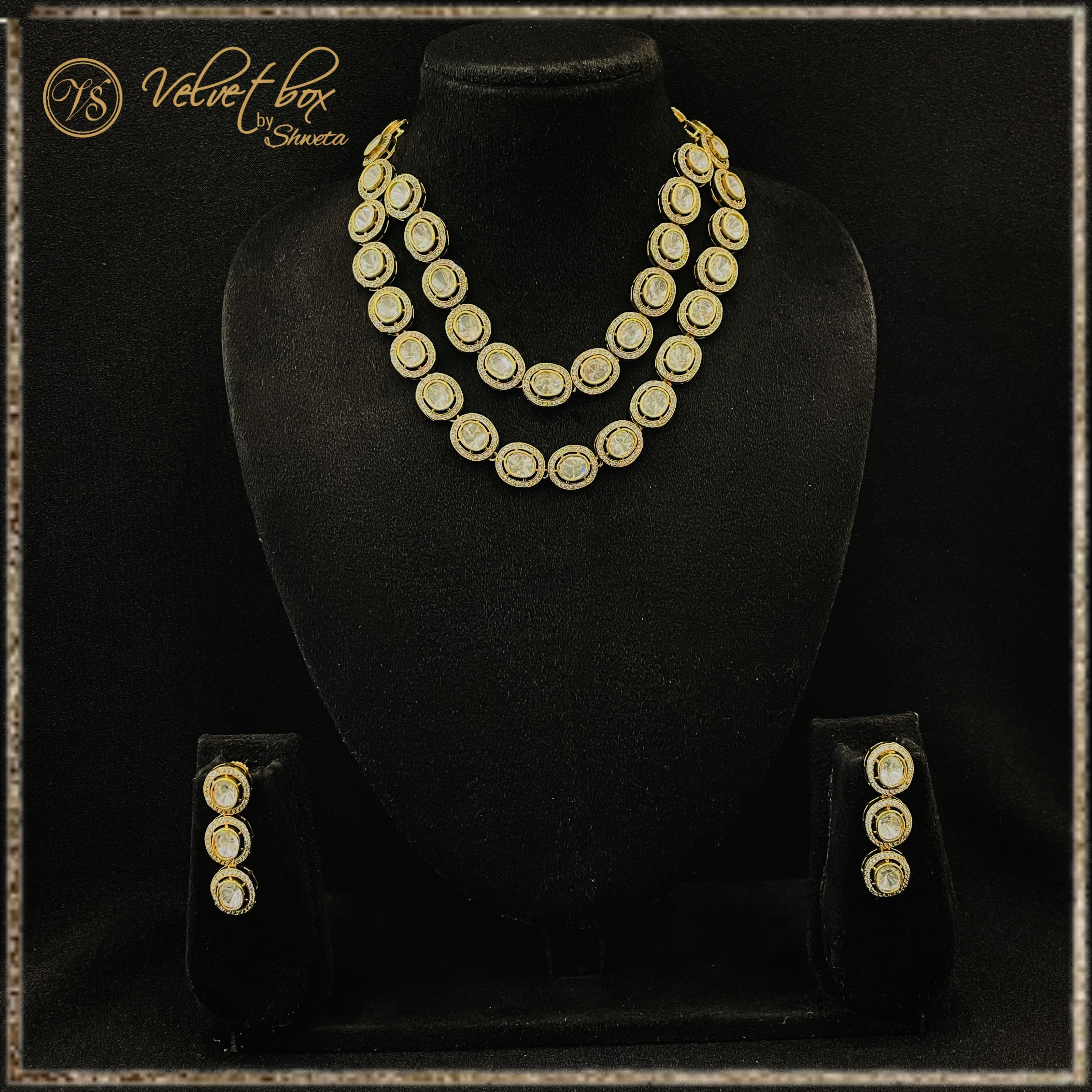 Nayaab Aadhya Polki Neckpiece