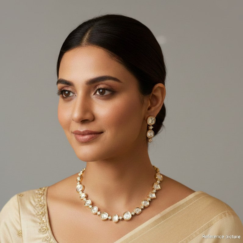 Nayaab Anamika Polki Neckpiece