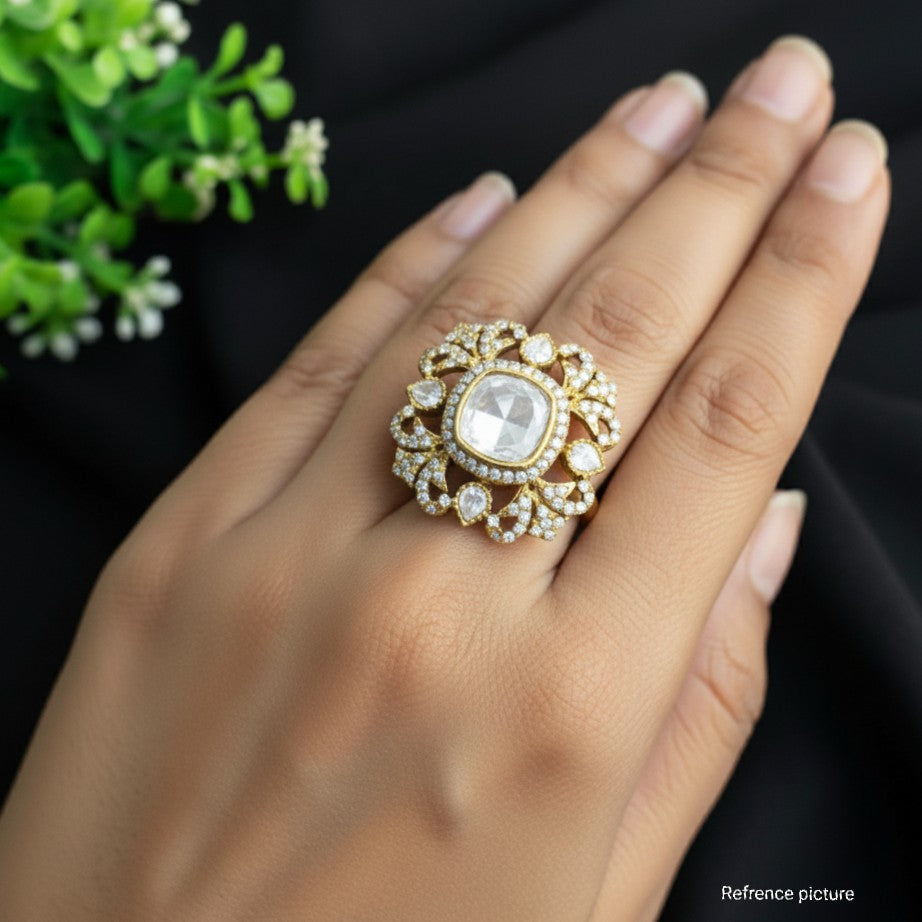 Nayaab baani polki ring