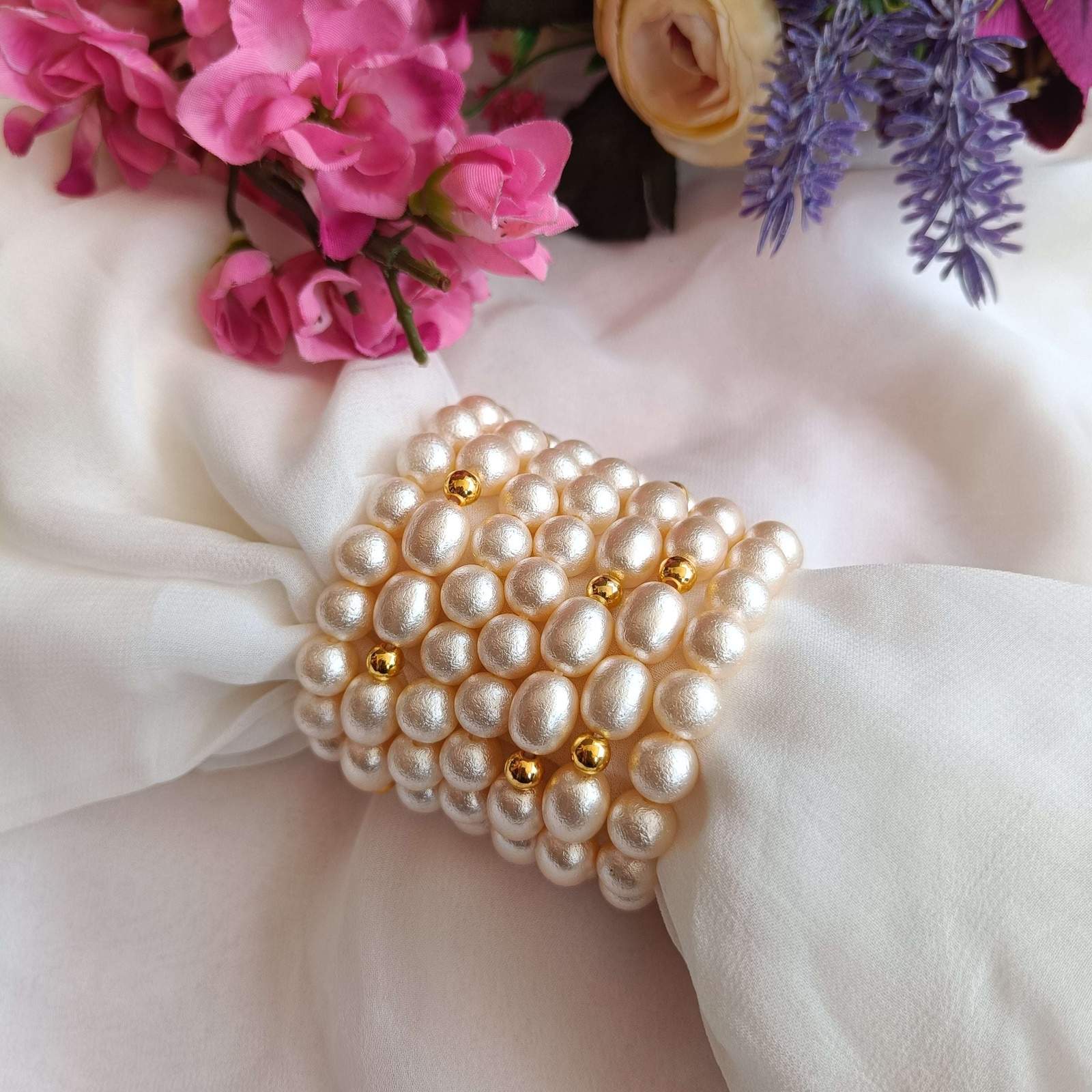Layla Lily bracelet Velvet box by Shweta