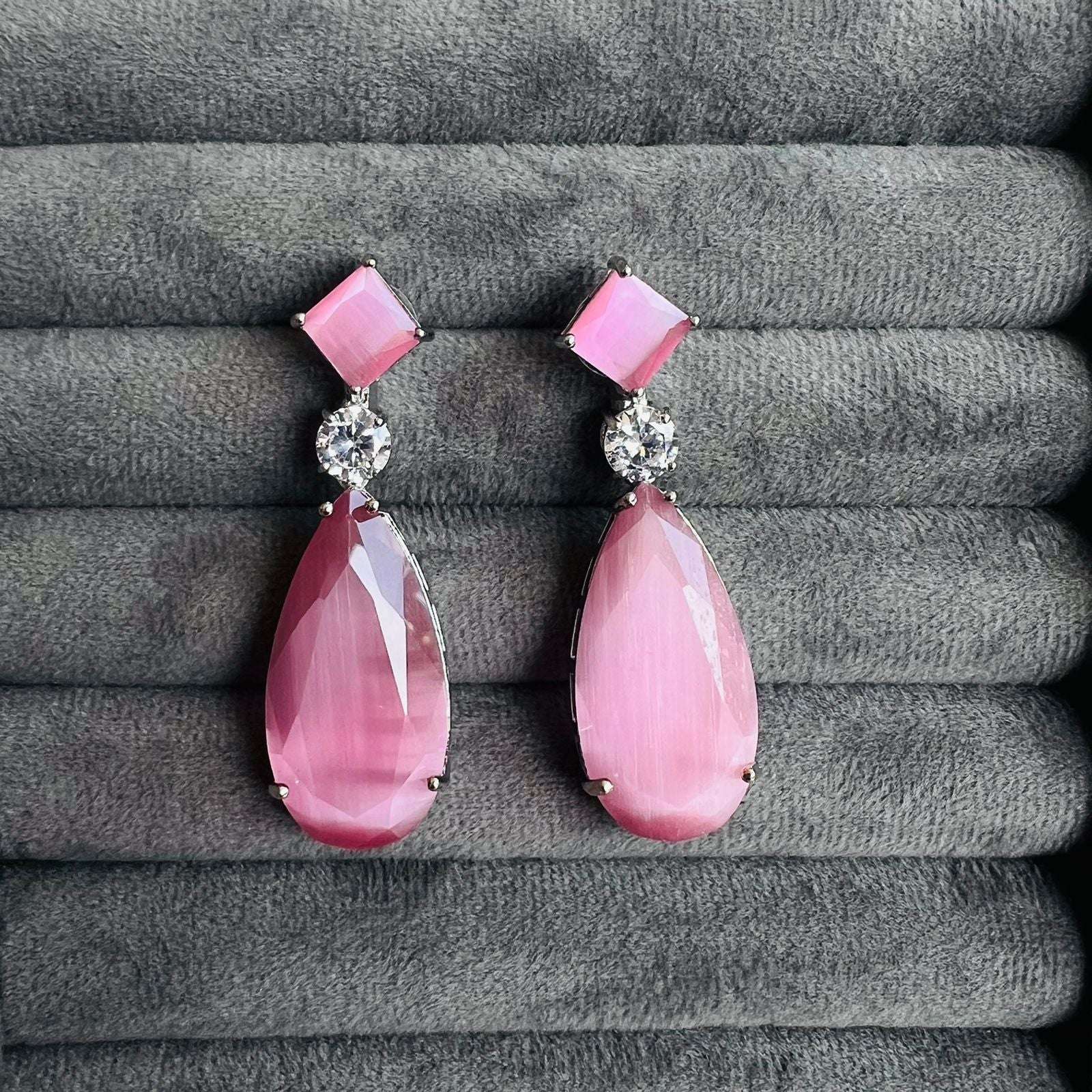 layla lily earrings velvet box by shweta