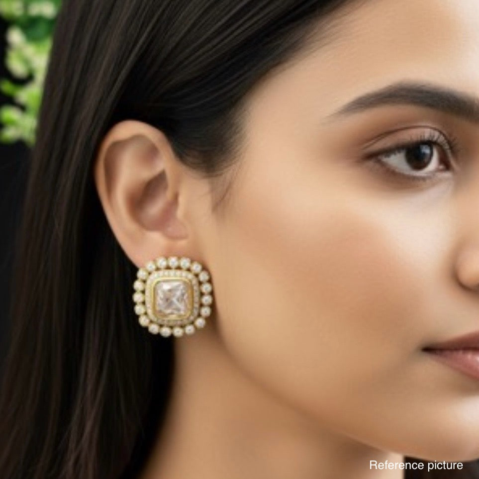 Nayaab Kashvi polki studs