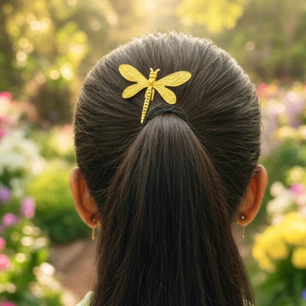 Layla Kudrat Gold Hairpin