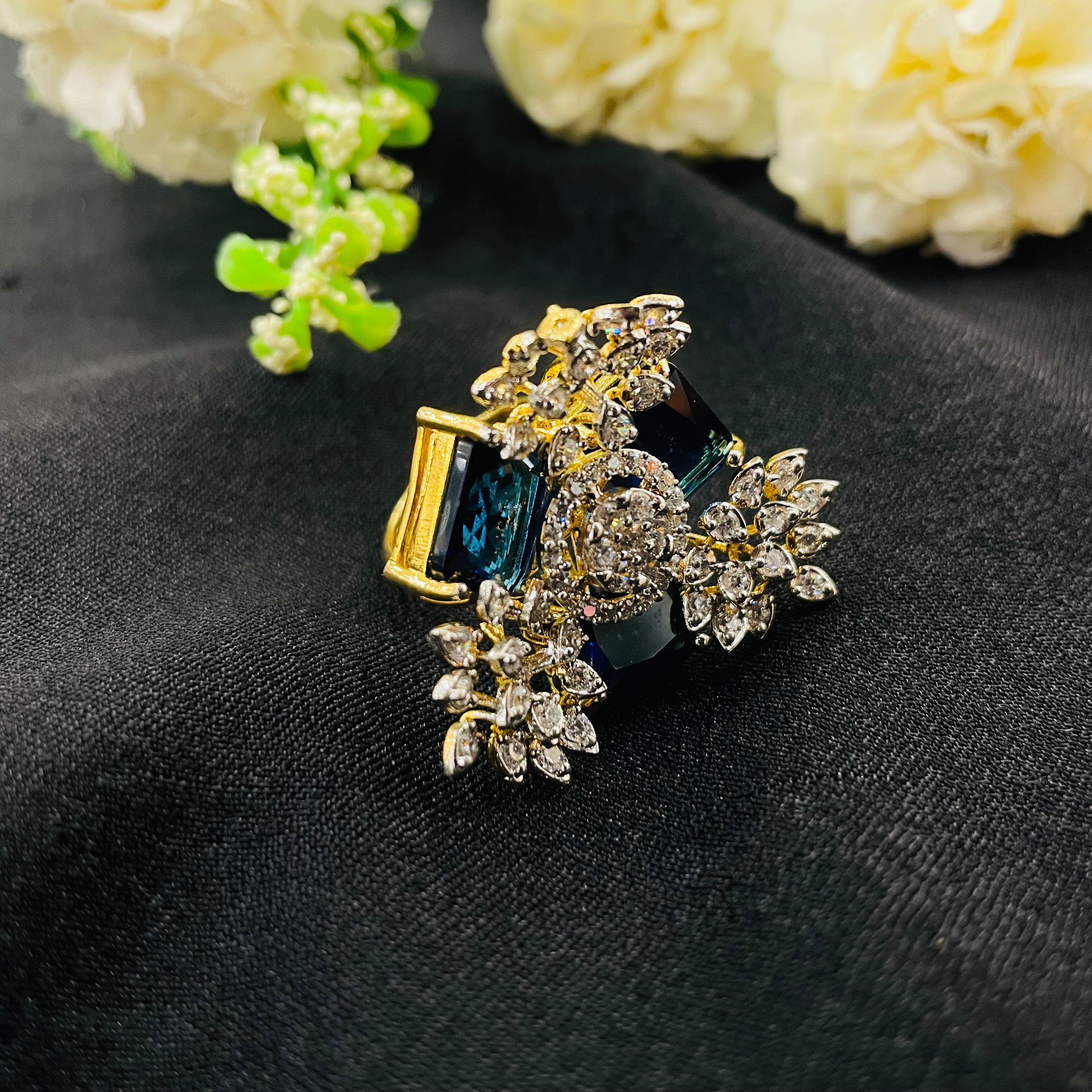 VS Sterling silver cocktail ring 227 14G