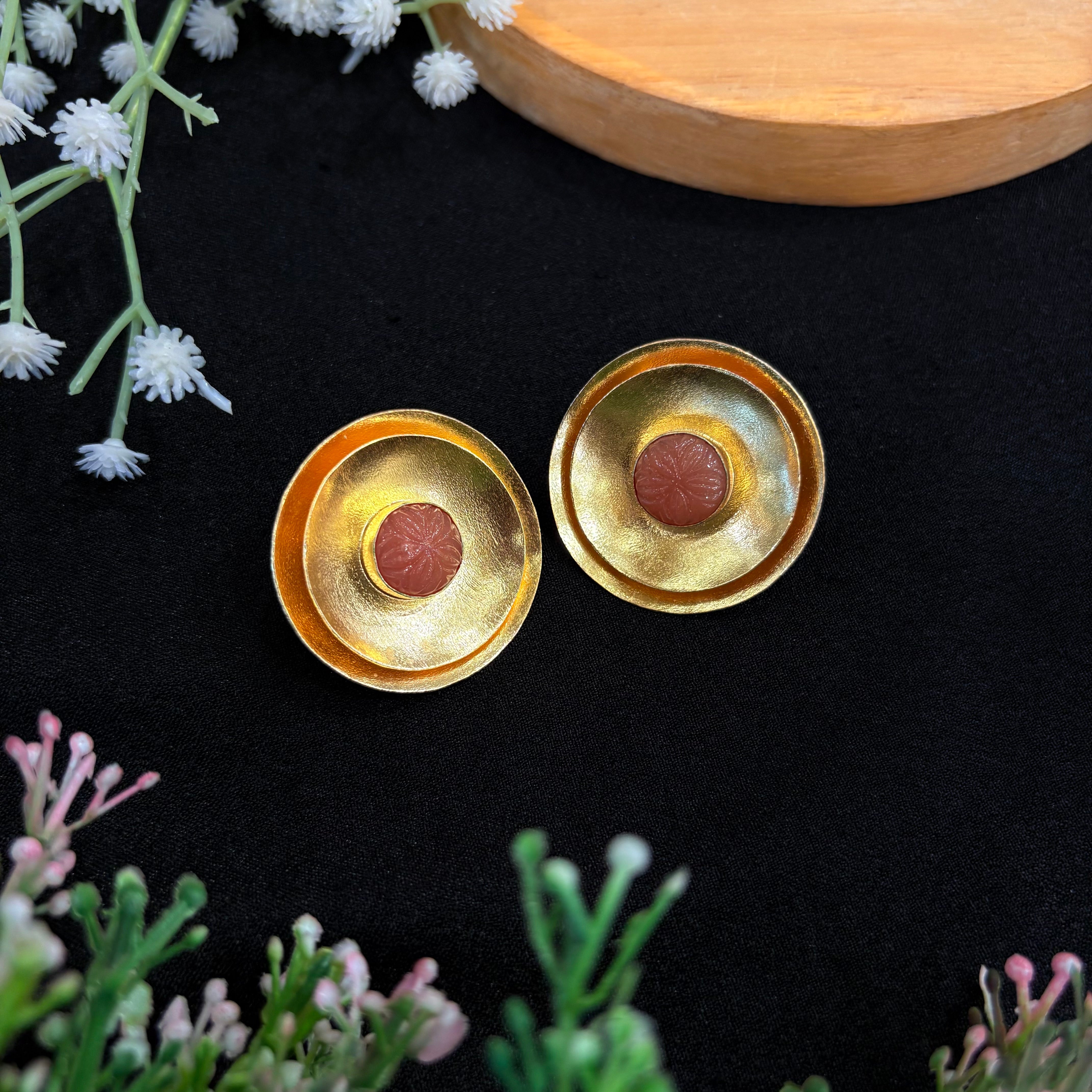Solara Disc Earrings