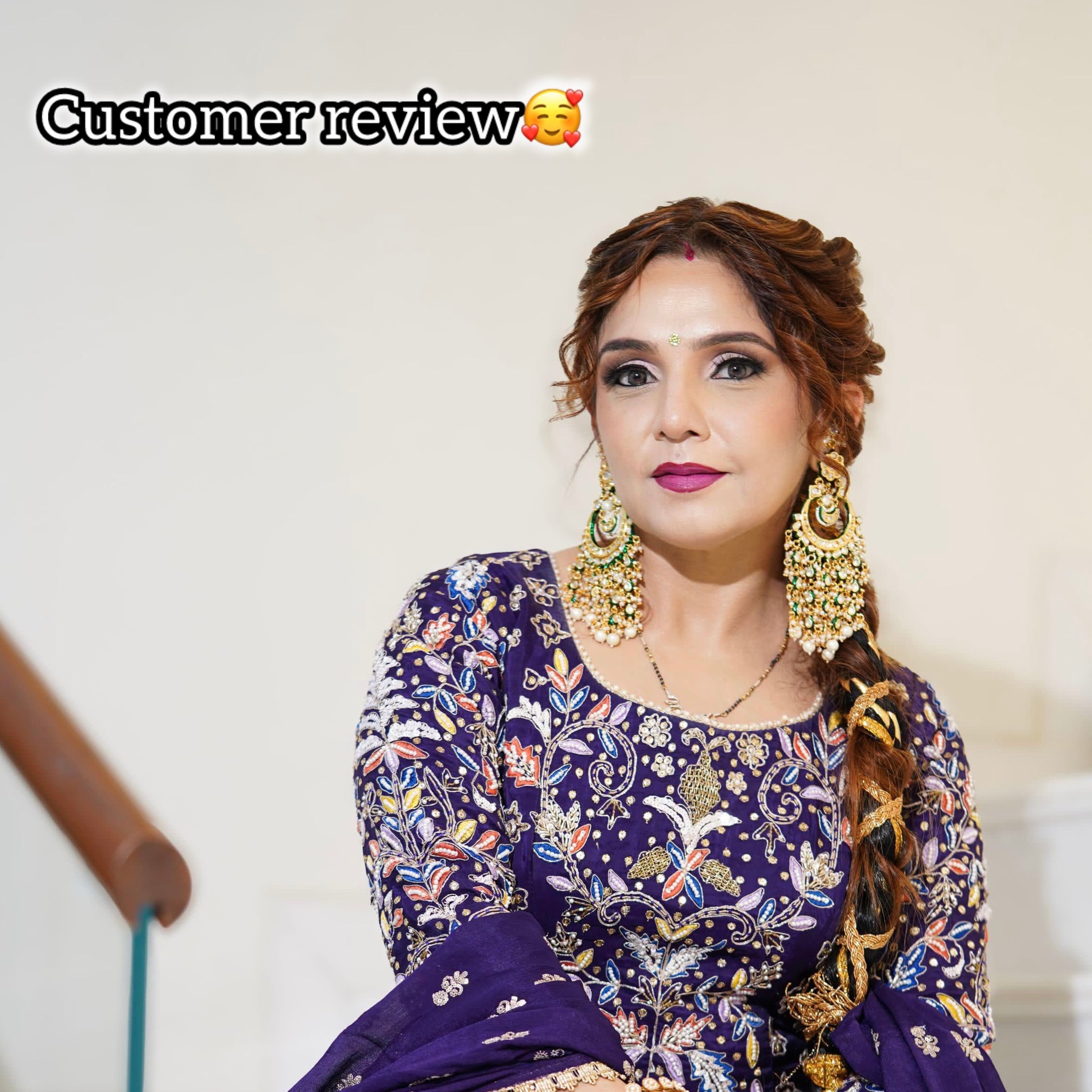 Nayaab Shreya Chandbali Earrings