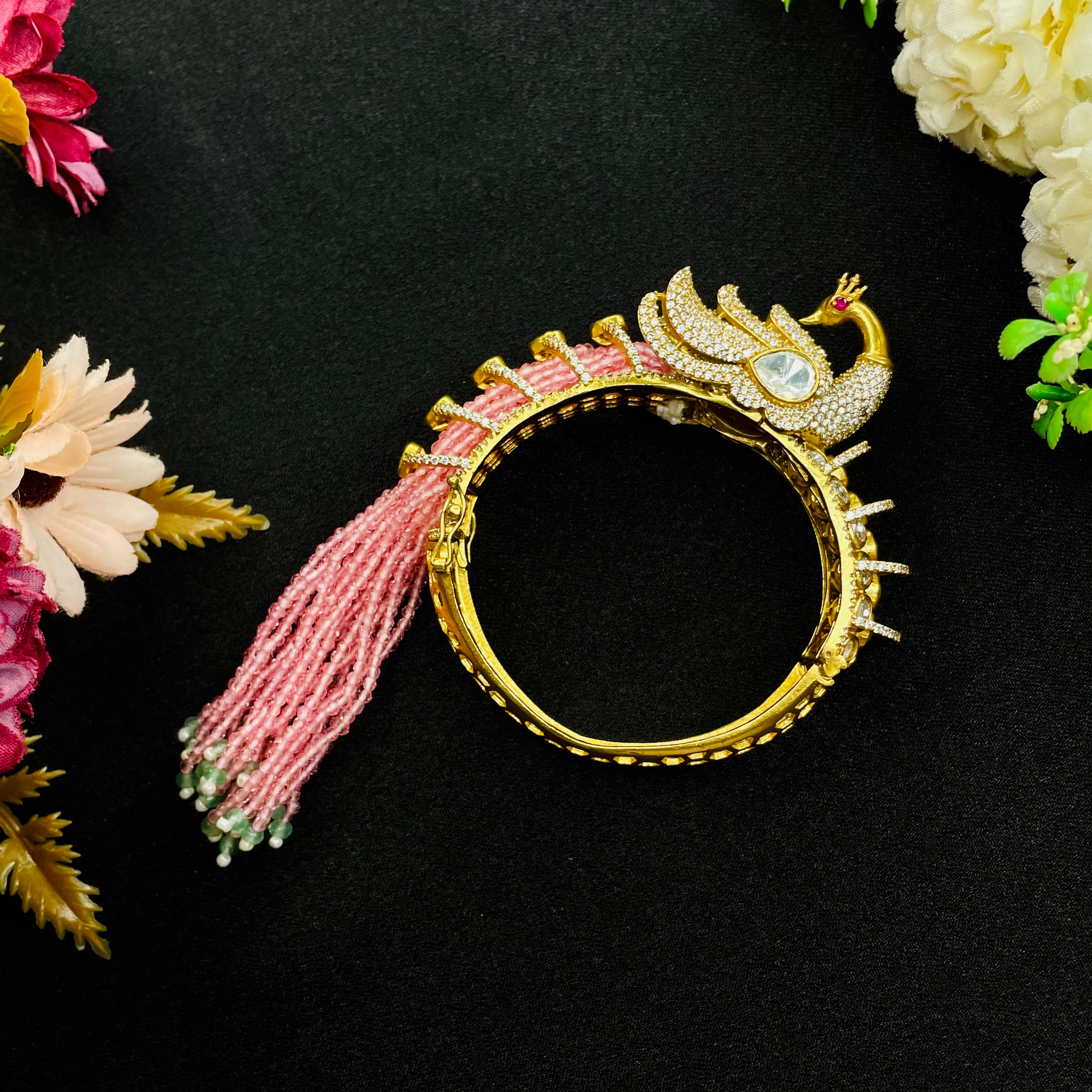 Nayaab Peacock Bangle