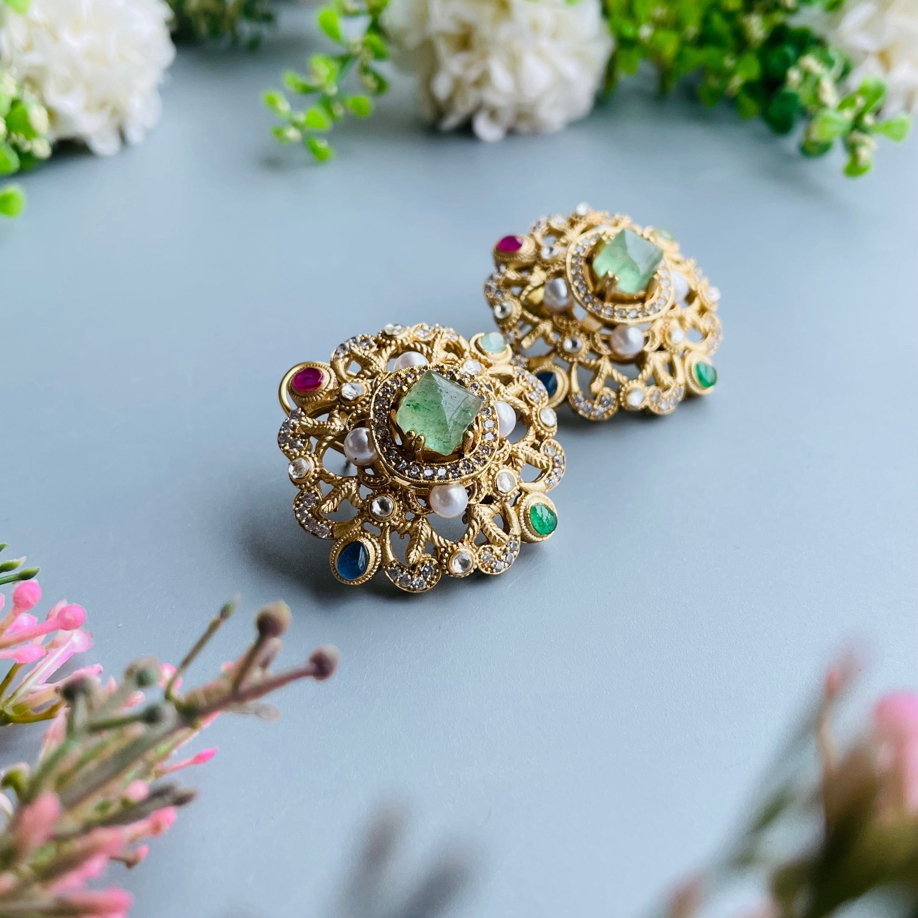 Nayaab Polki Arshi Studs