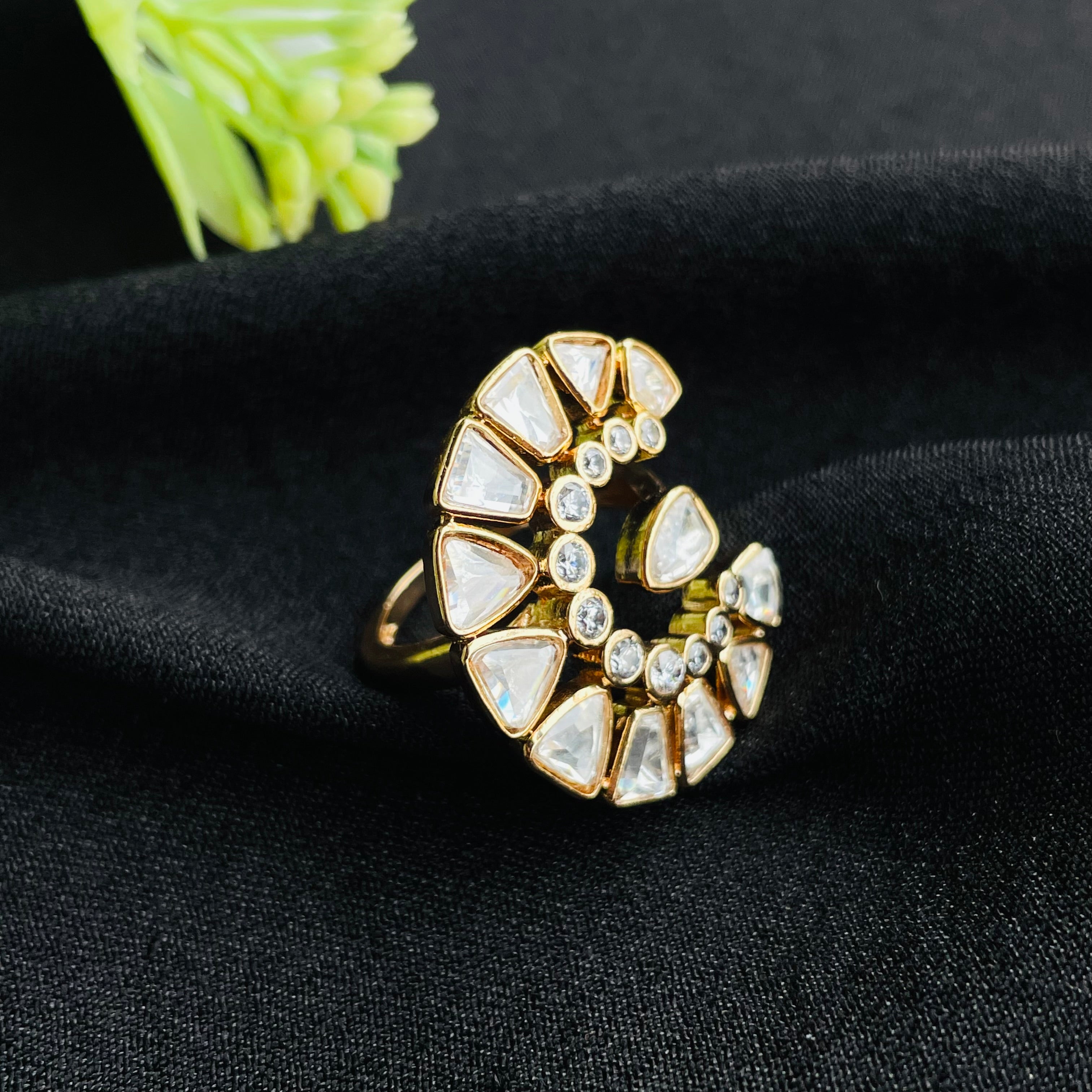 Nayaab Raavi Polki Ring