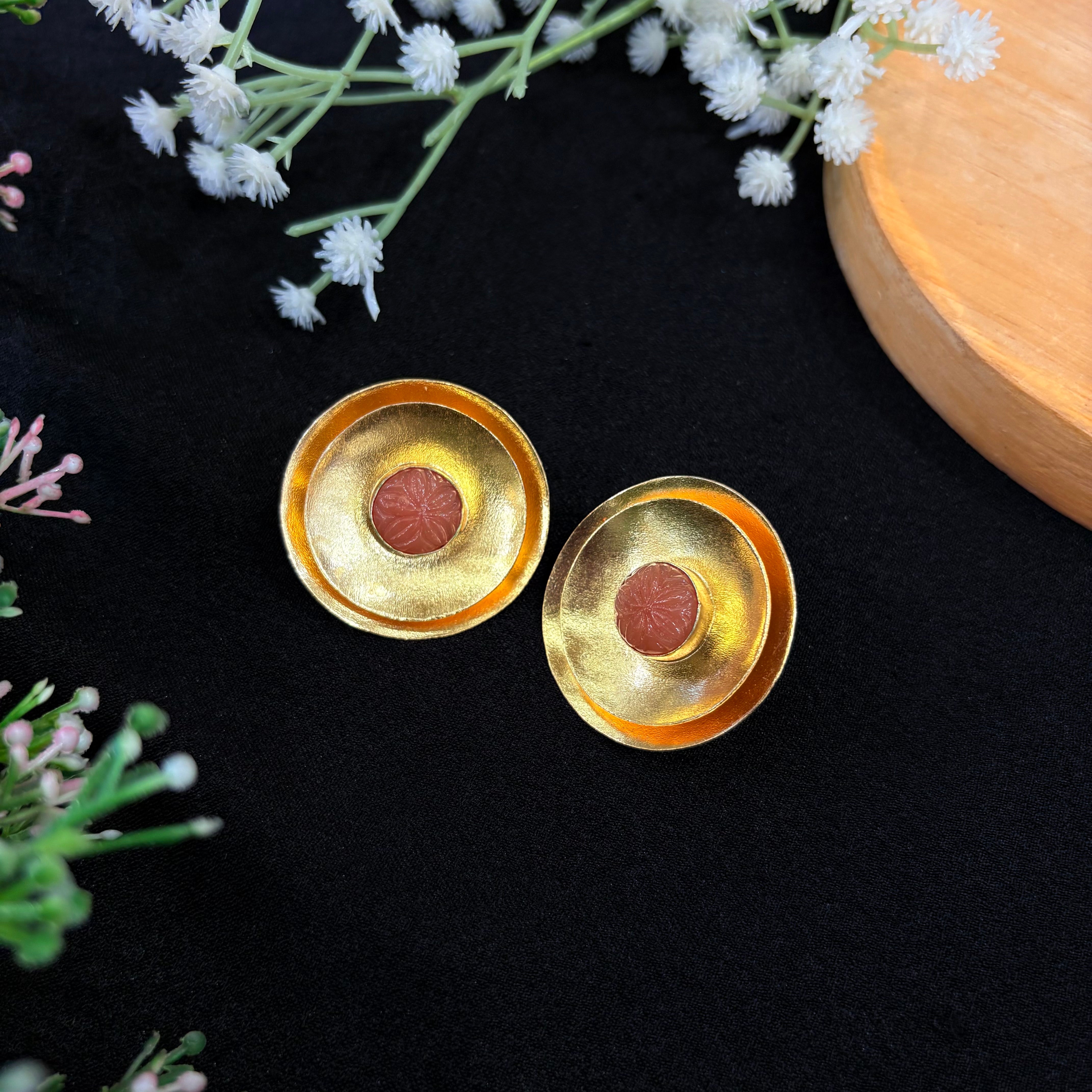 Solara Disc Earrings