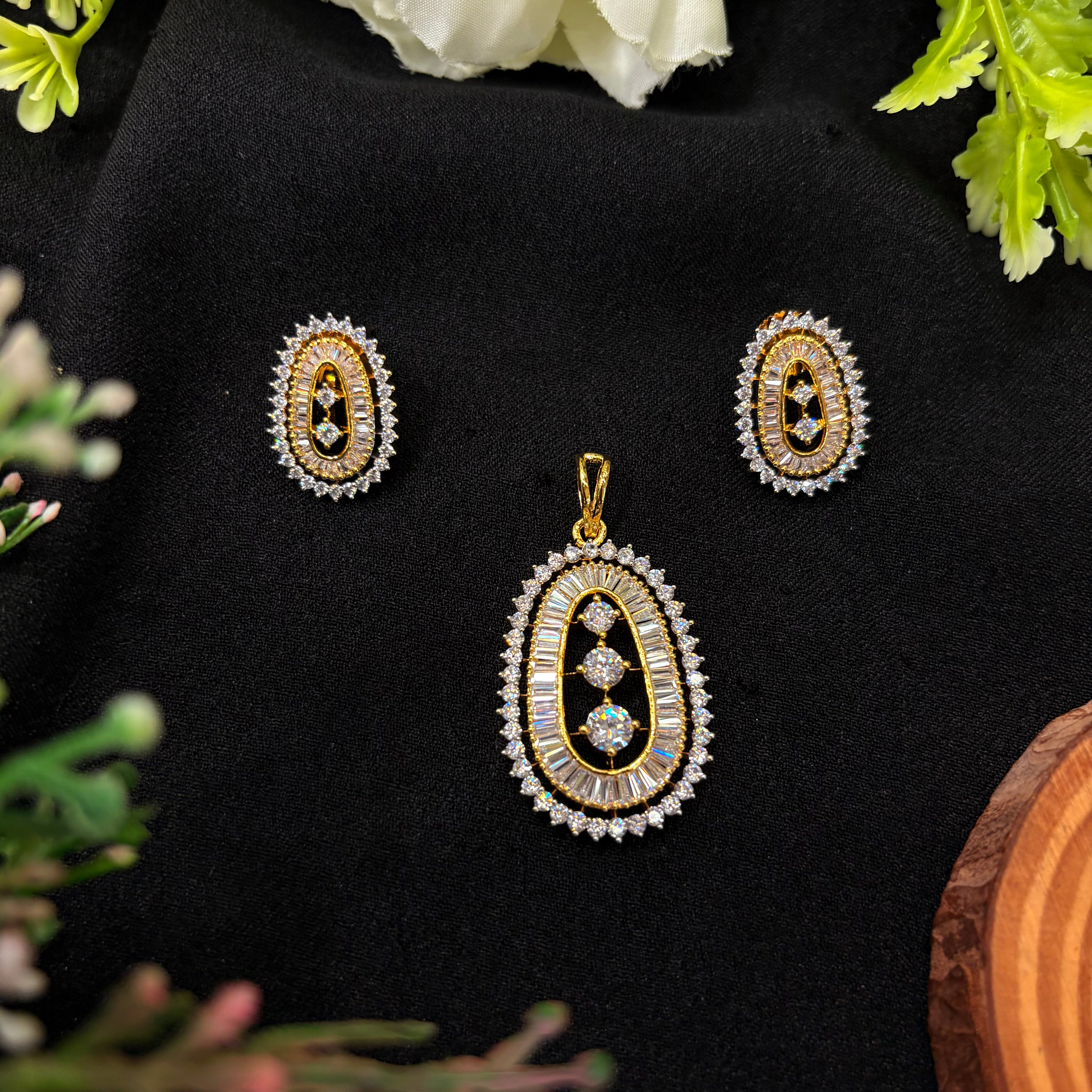 Elora Pendant Set