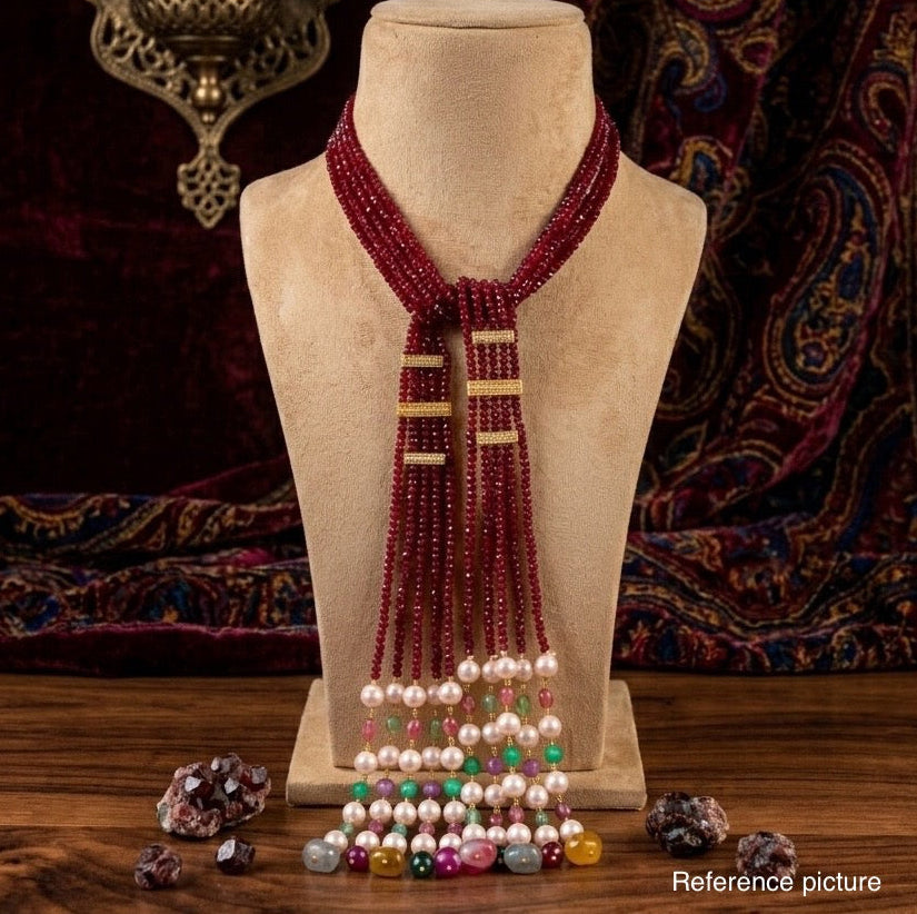 Nayaab Vansika pearl long mala