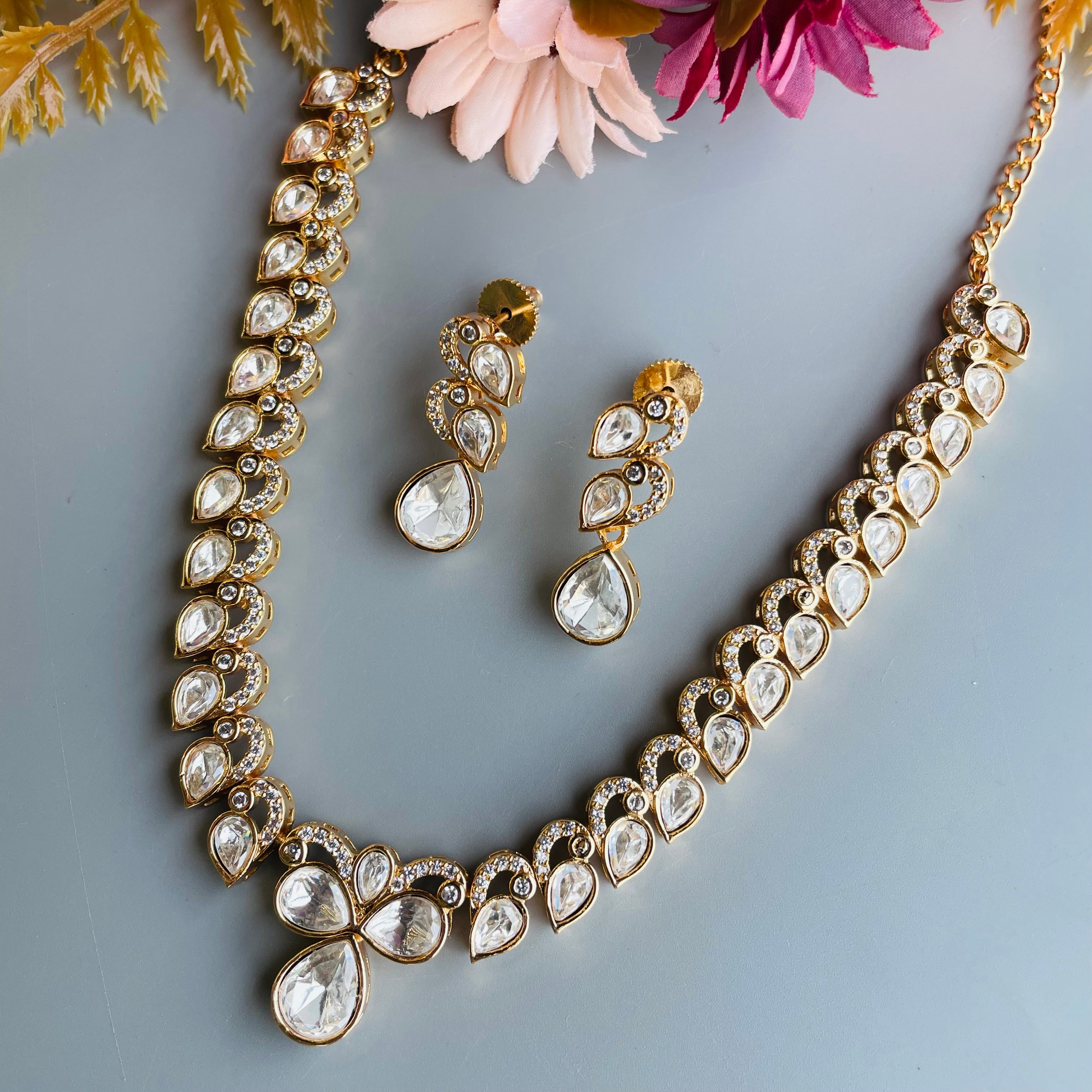 Nayaab Moni Polki Neckpiece