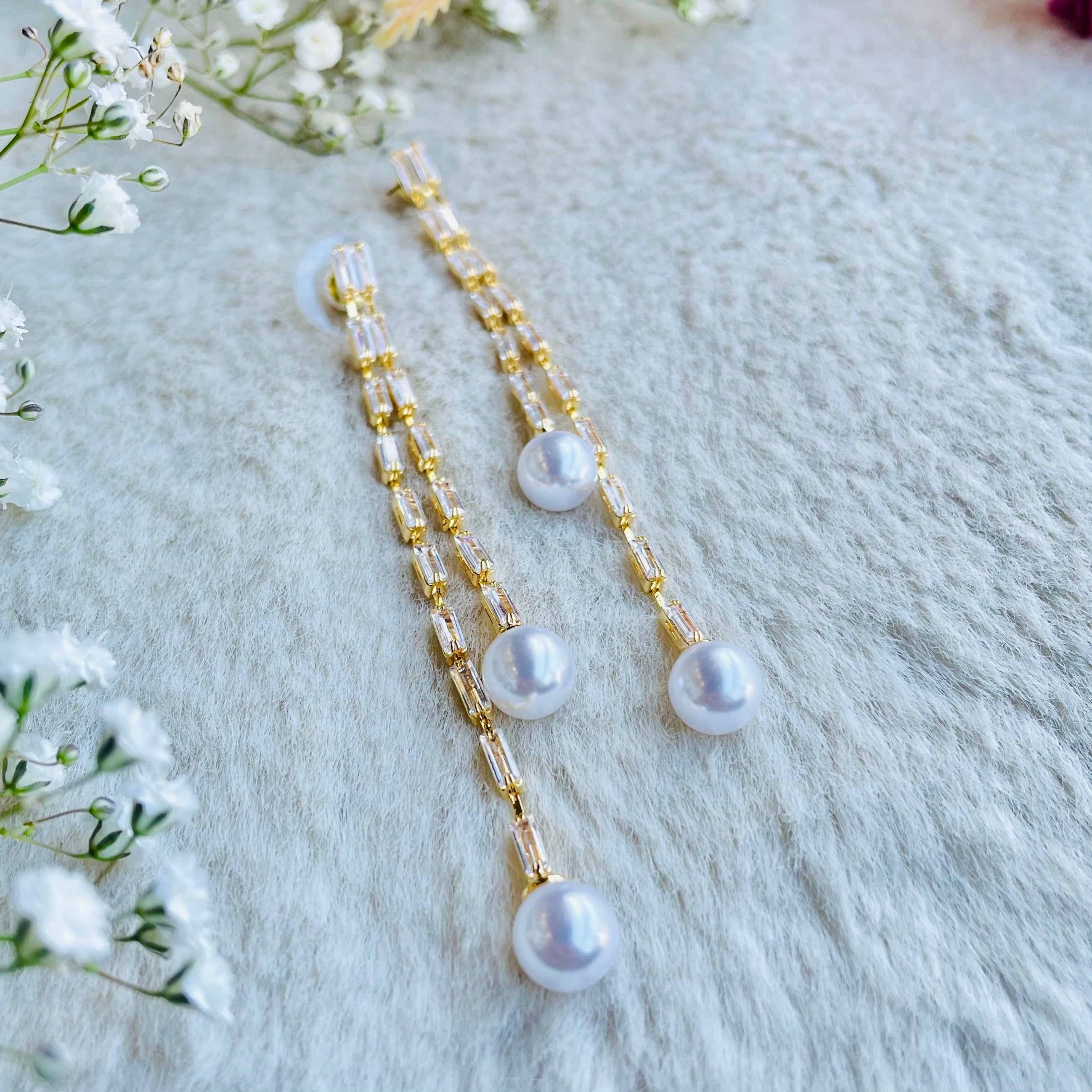 Layla Ruby Earrings