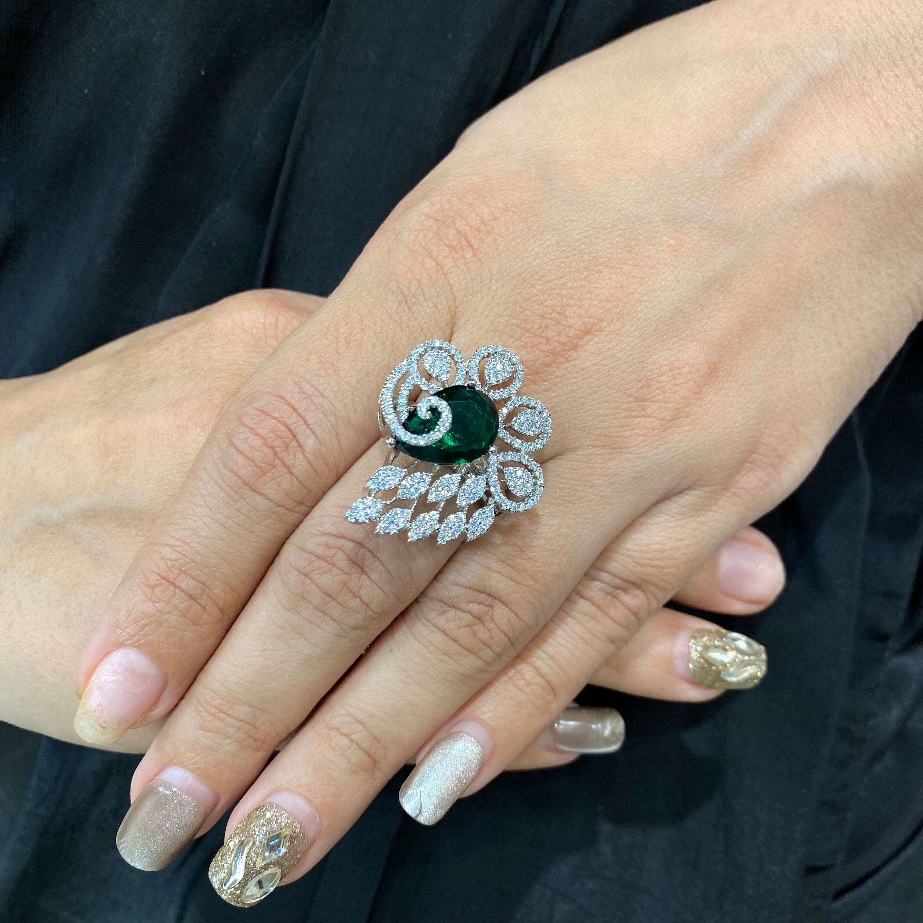 Ad kitty ring-adjustable