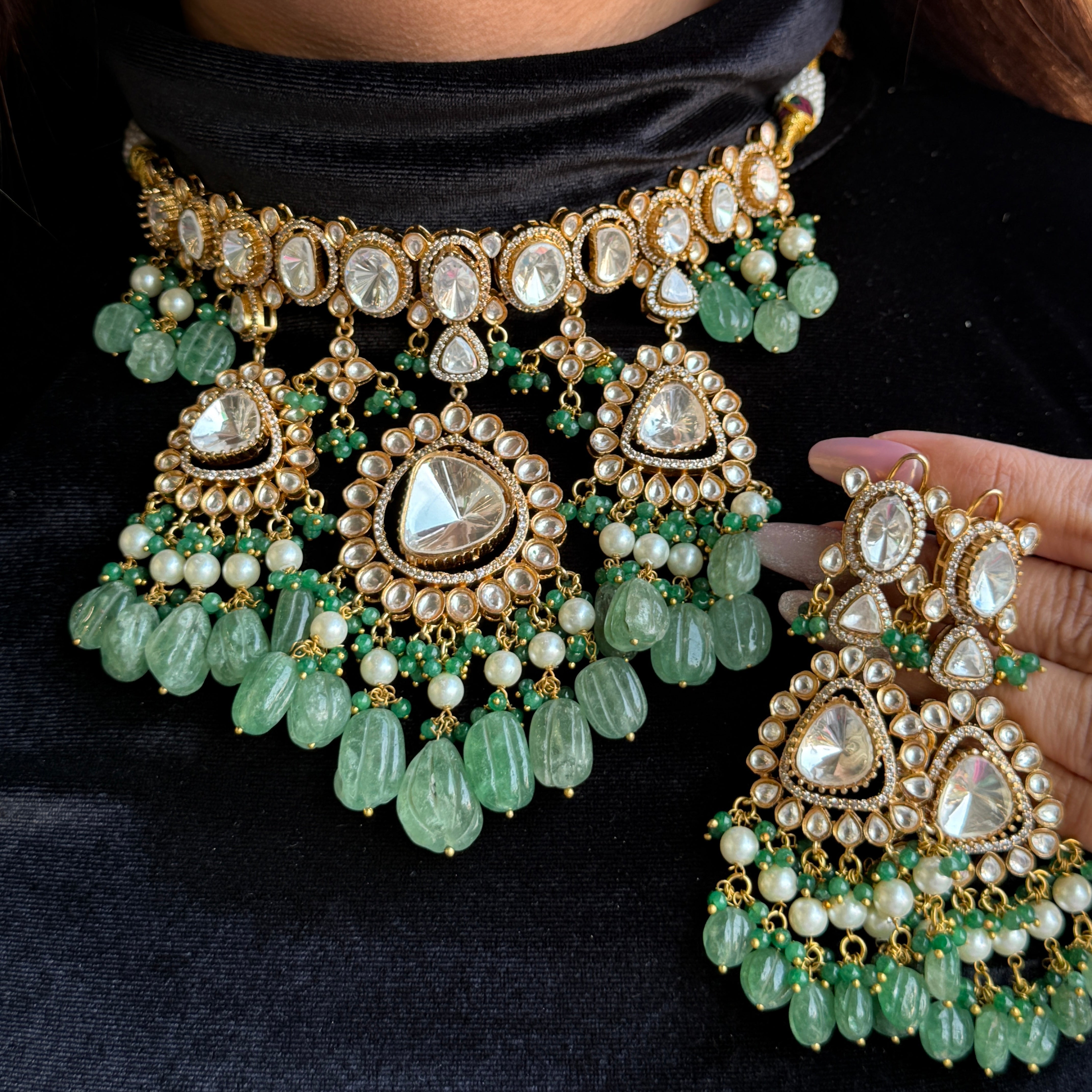 Nayaab Prachi polki choker