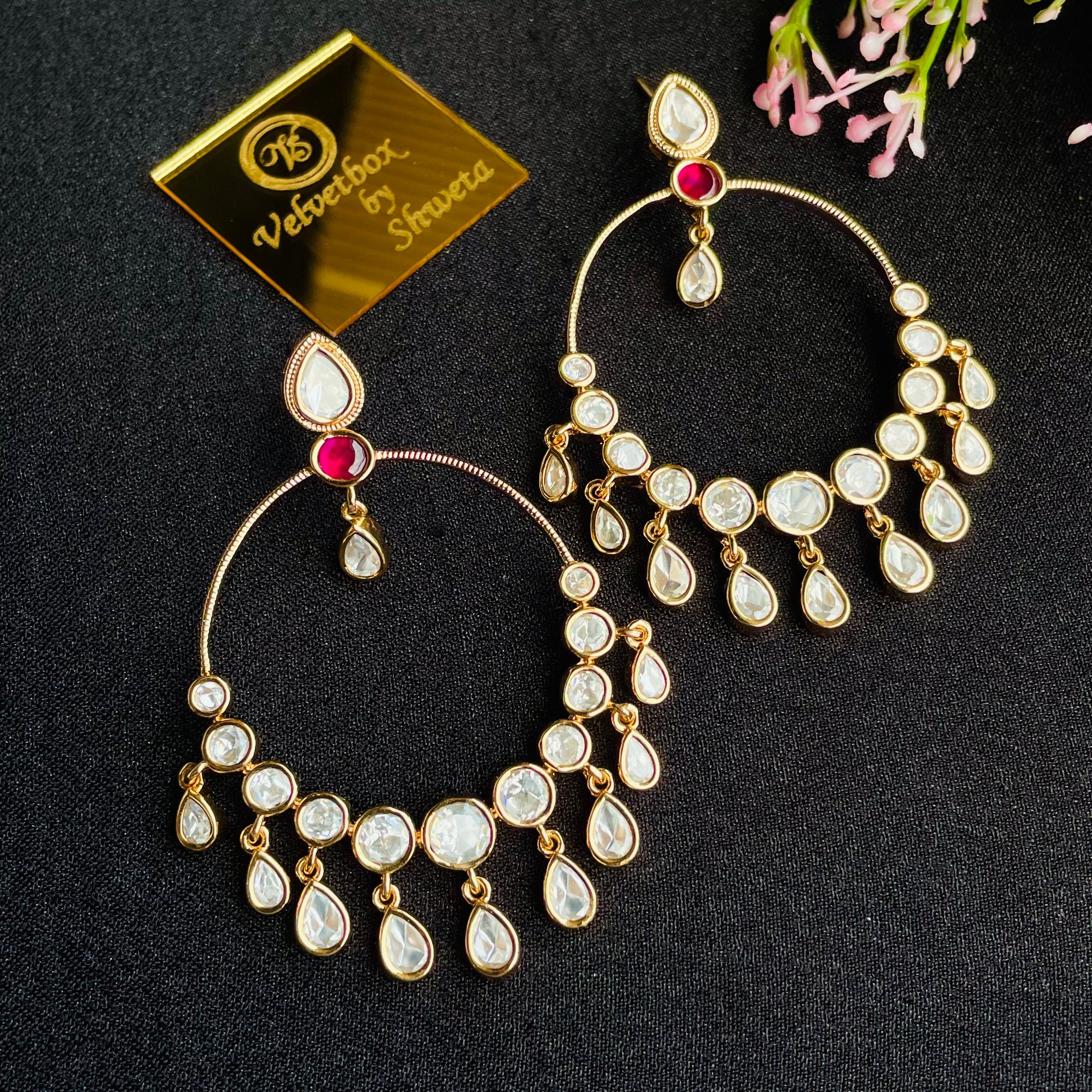 Nayaab Julia Polki Earrings