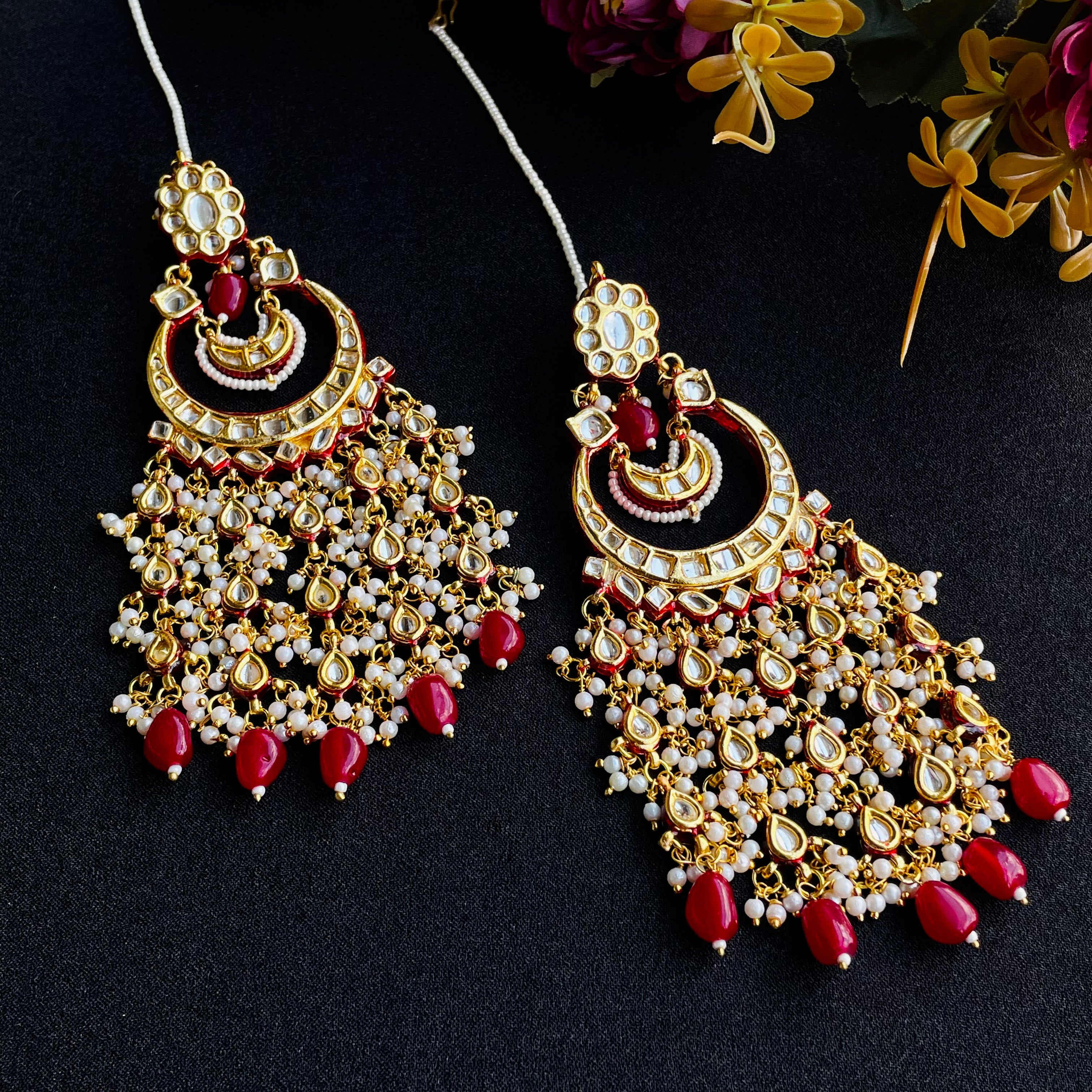 Nayaab Shreya Chandbali Earrings