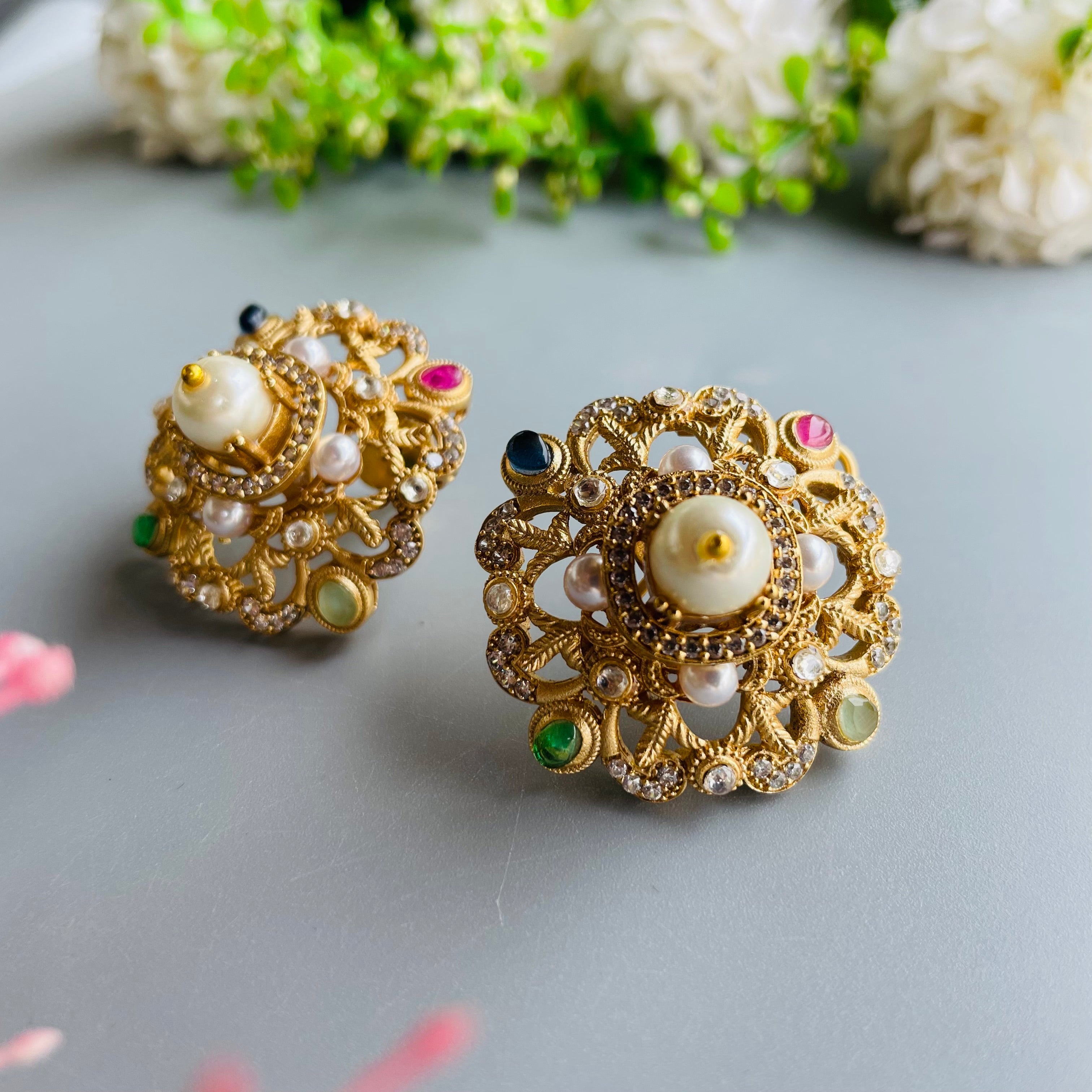 Nayaab Polki Arshi Studs