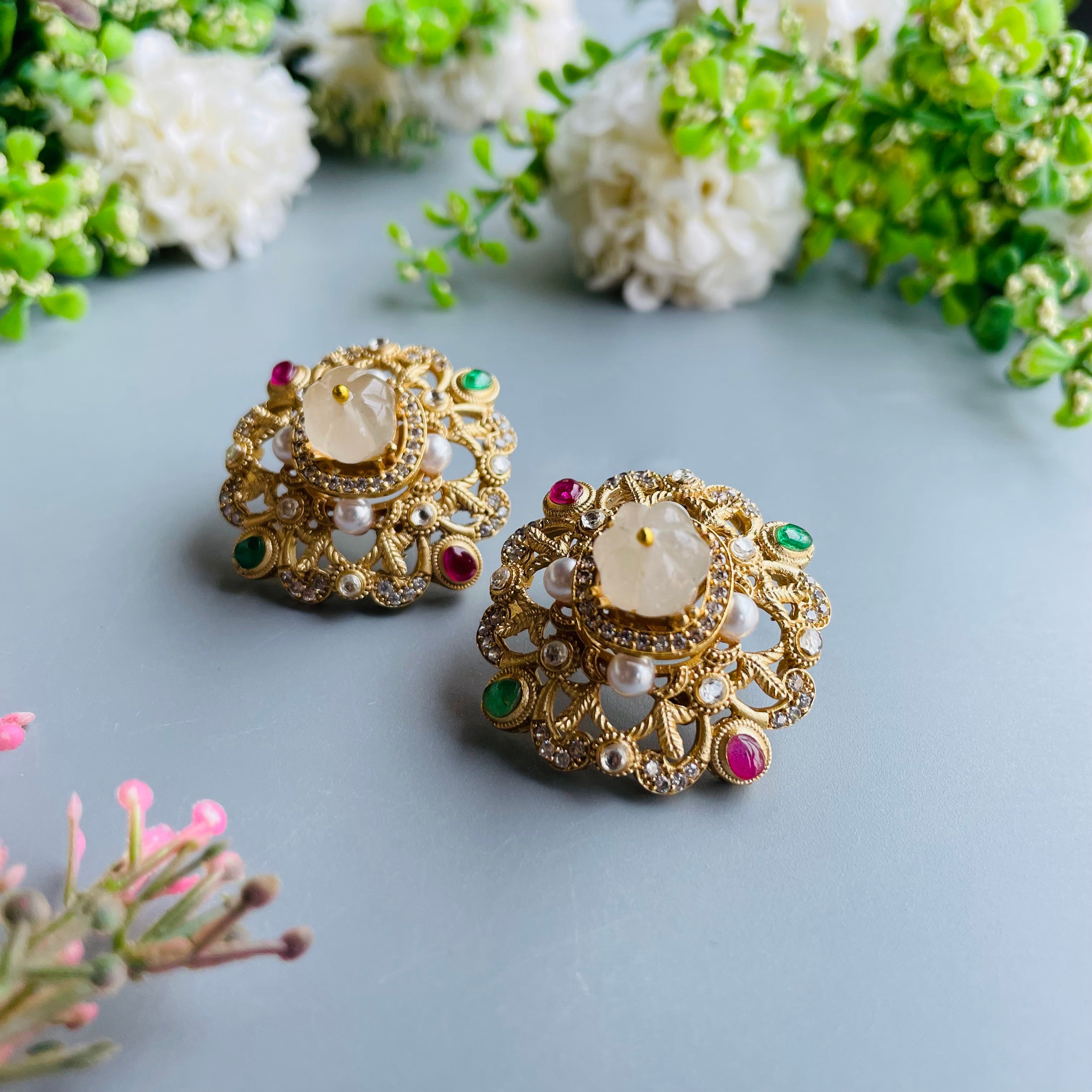 Nayaab Polki Arshi Studs