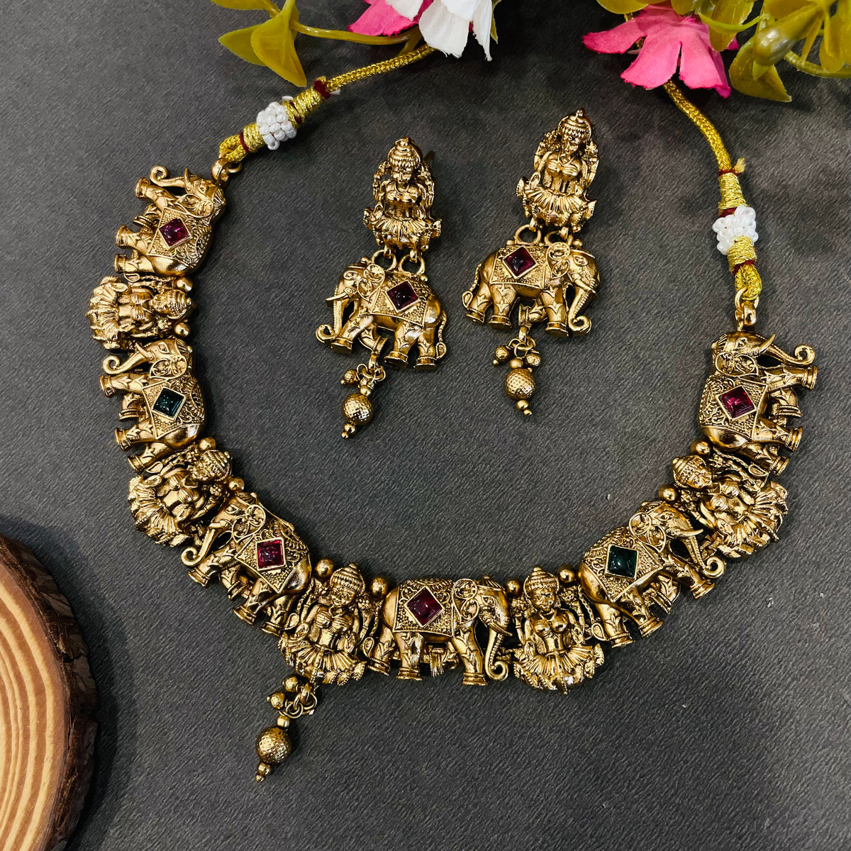 Gajlakshmi Neckpiece