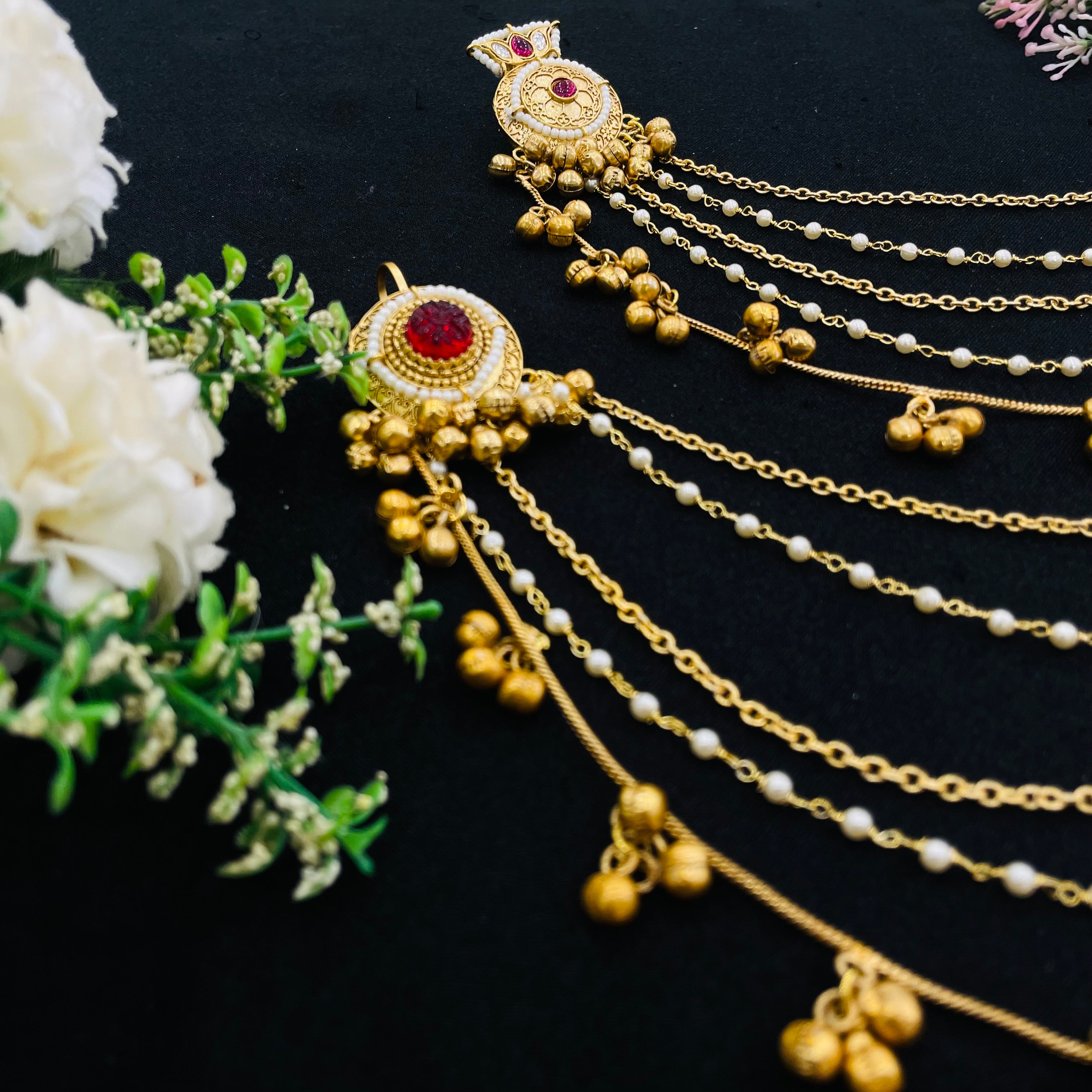 Nayaab Priyanka Earring Kanchain