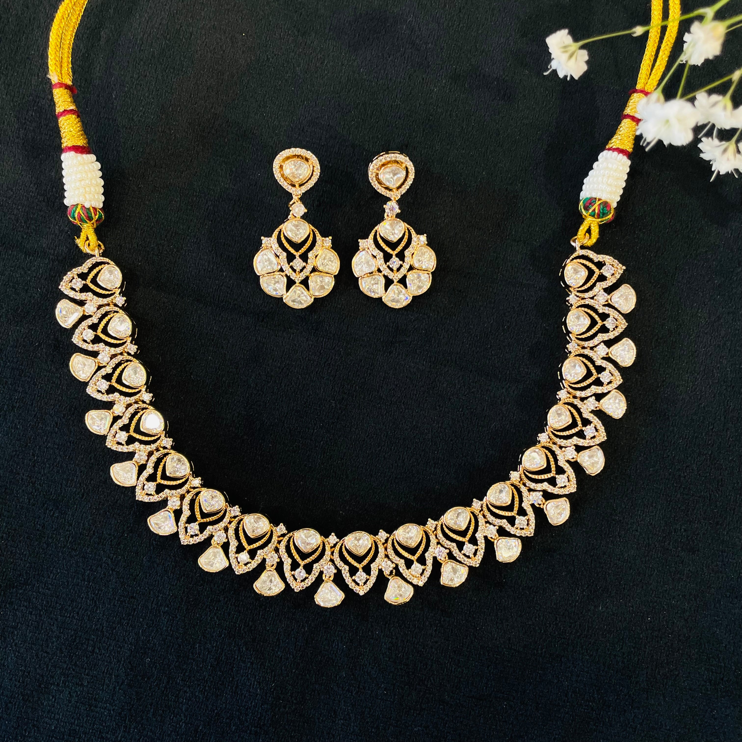 Nayaab Riya Polki Neckpiece