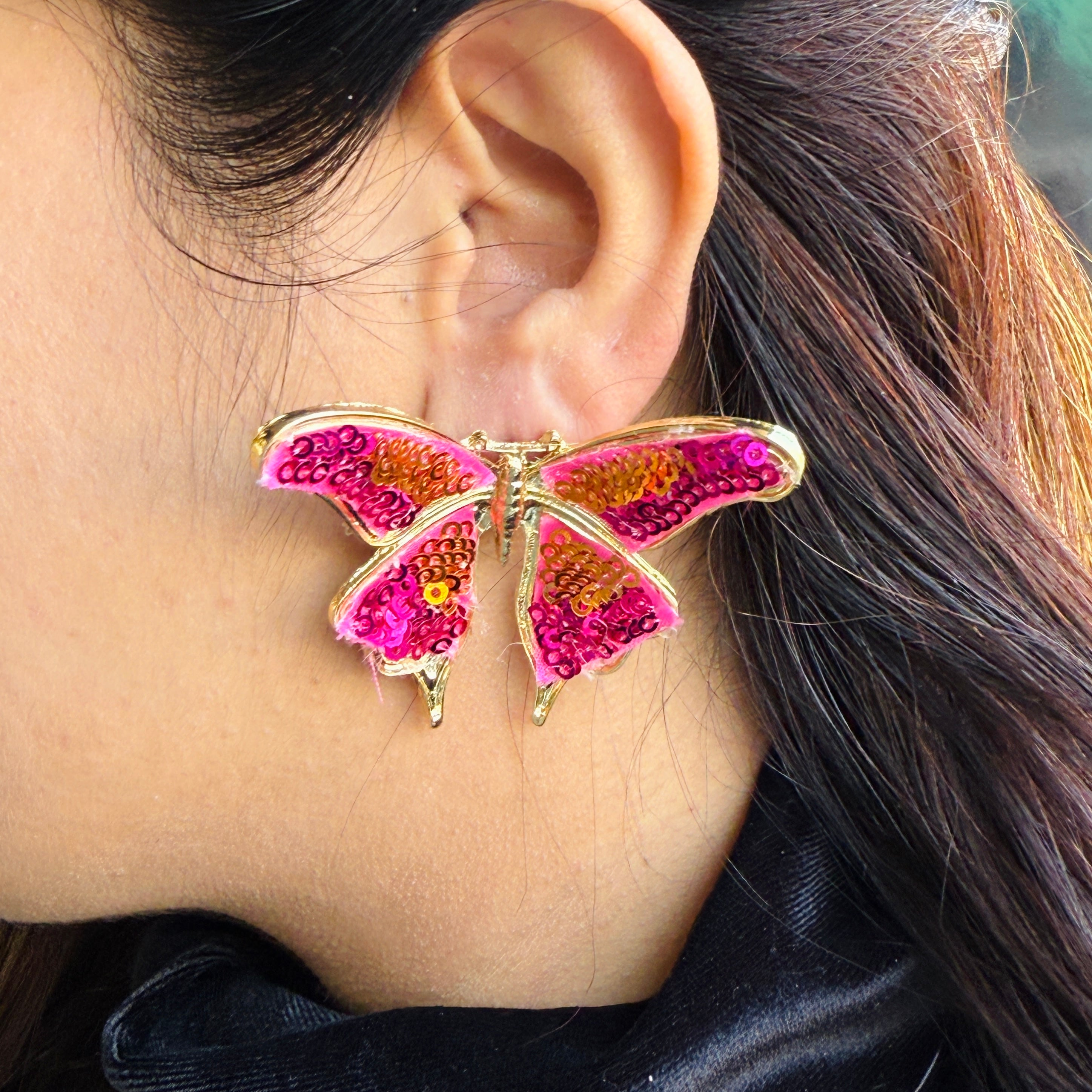 Layla butterfly earrings