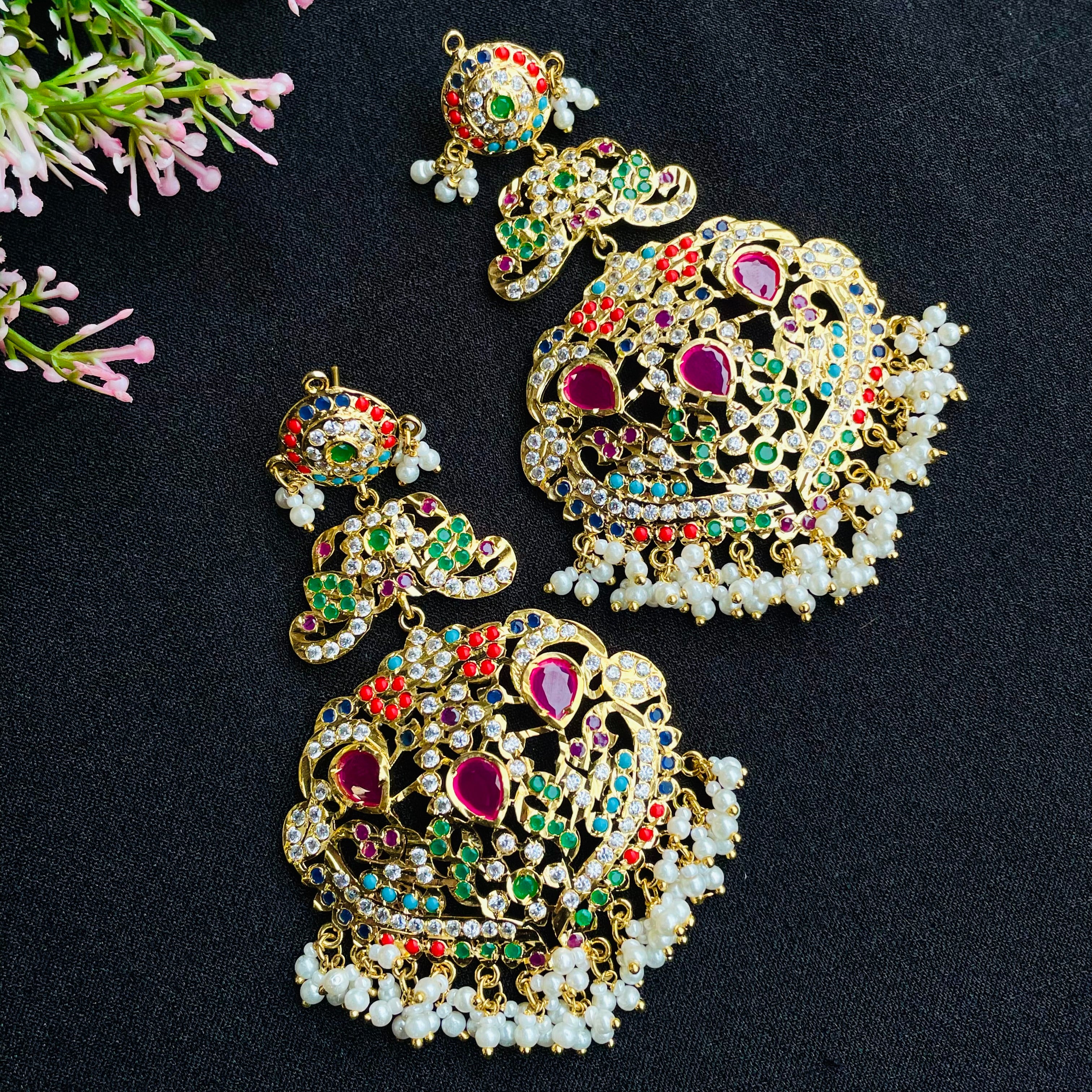 Nayaab Padma Earrings