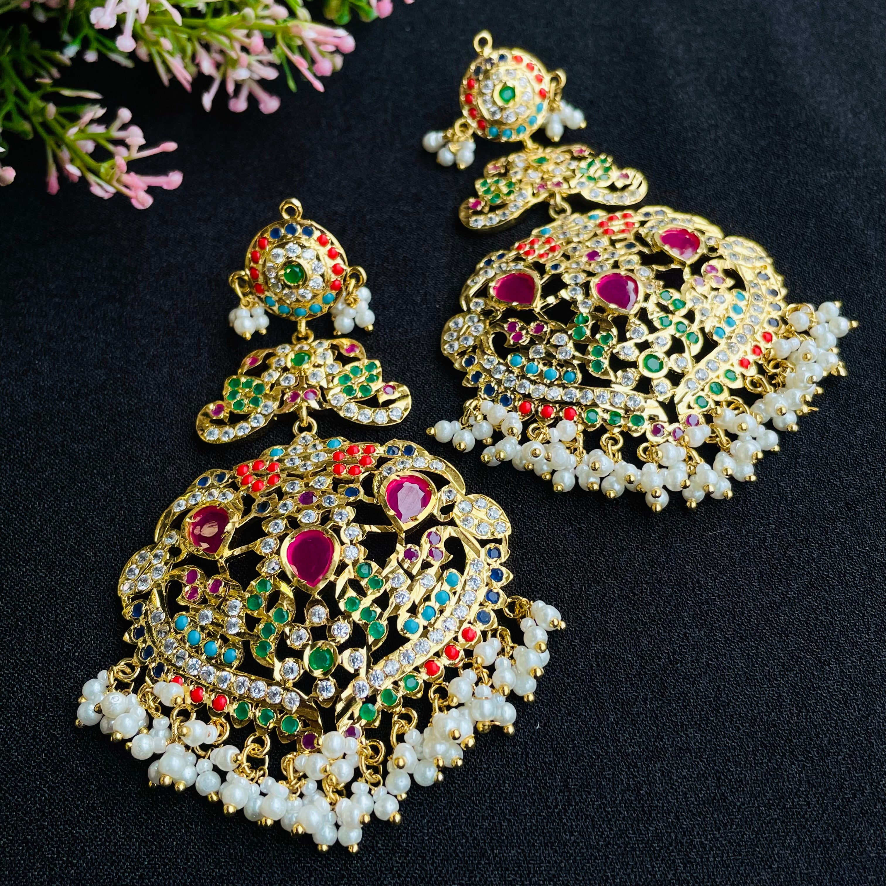 Nayaab Padma Earrings