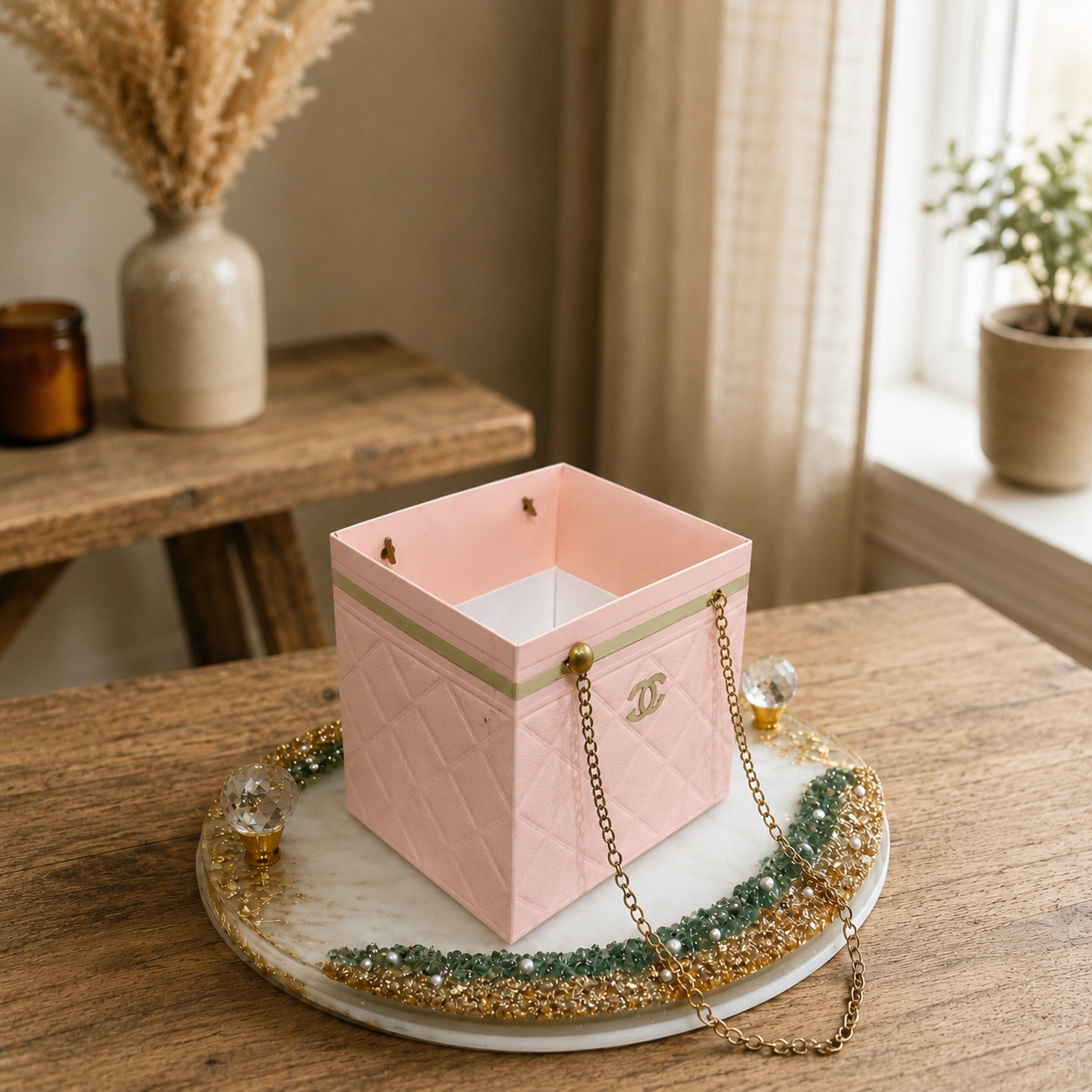 Luxury Quilted Gift Box