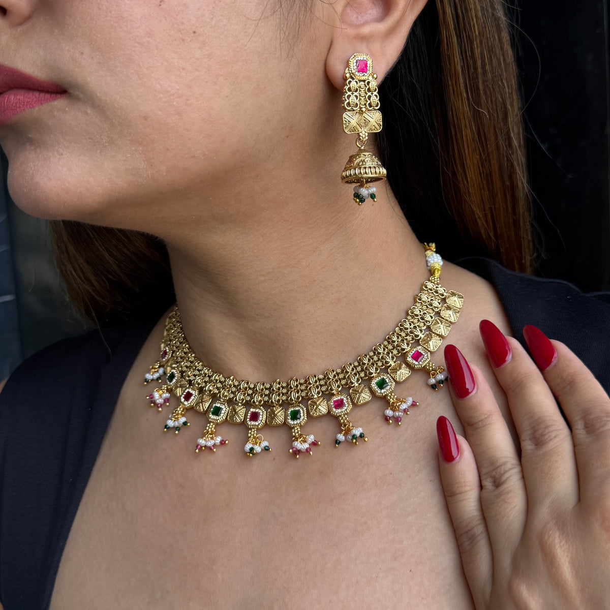 Rajhansini Neckpiece
