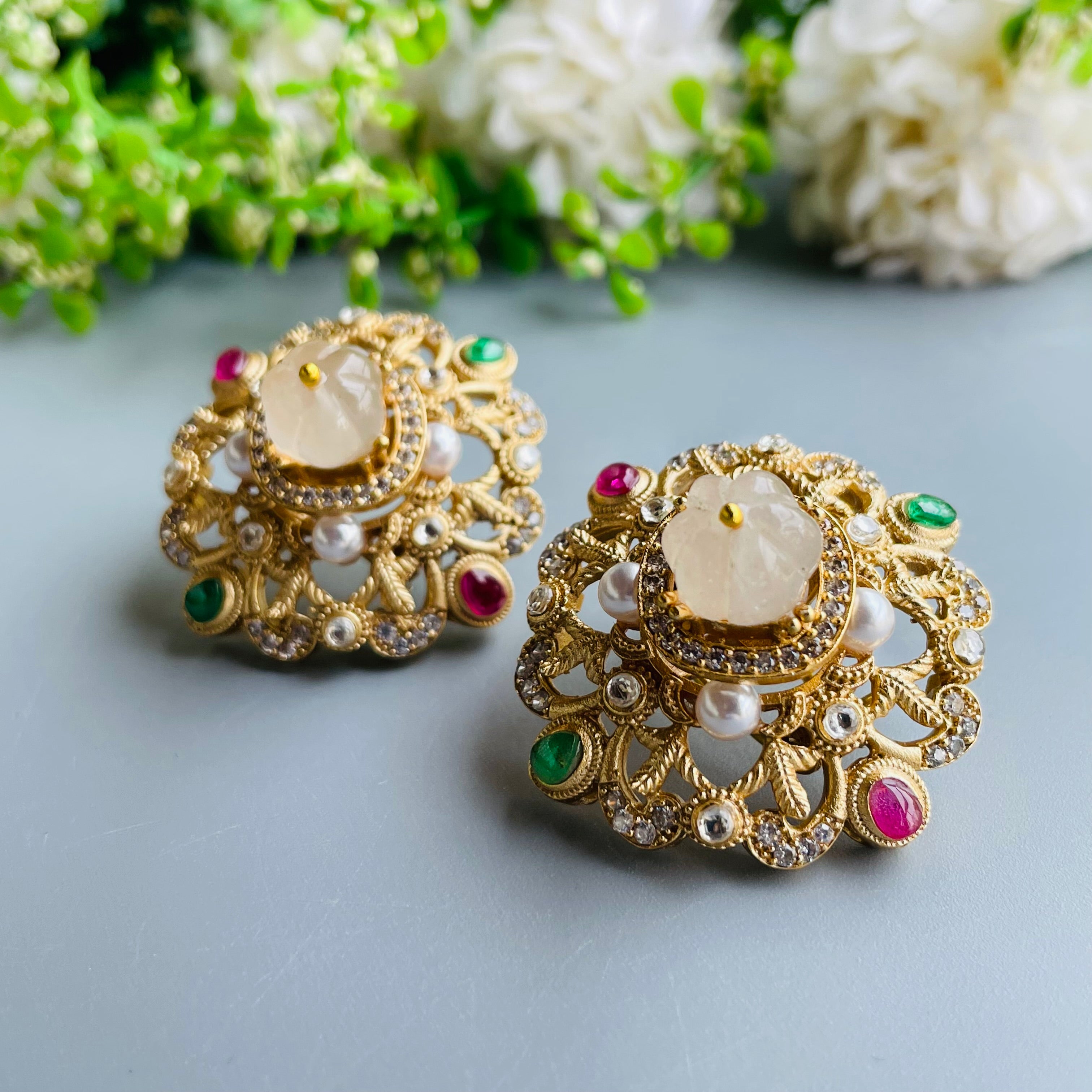 Nayaab Polki Arshi Studs