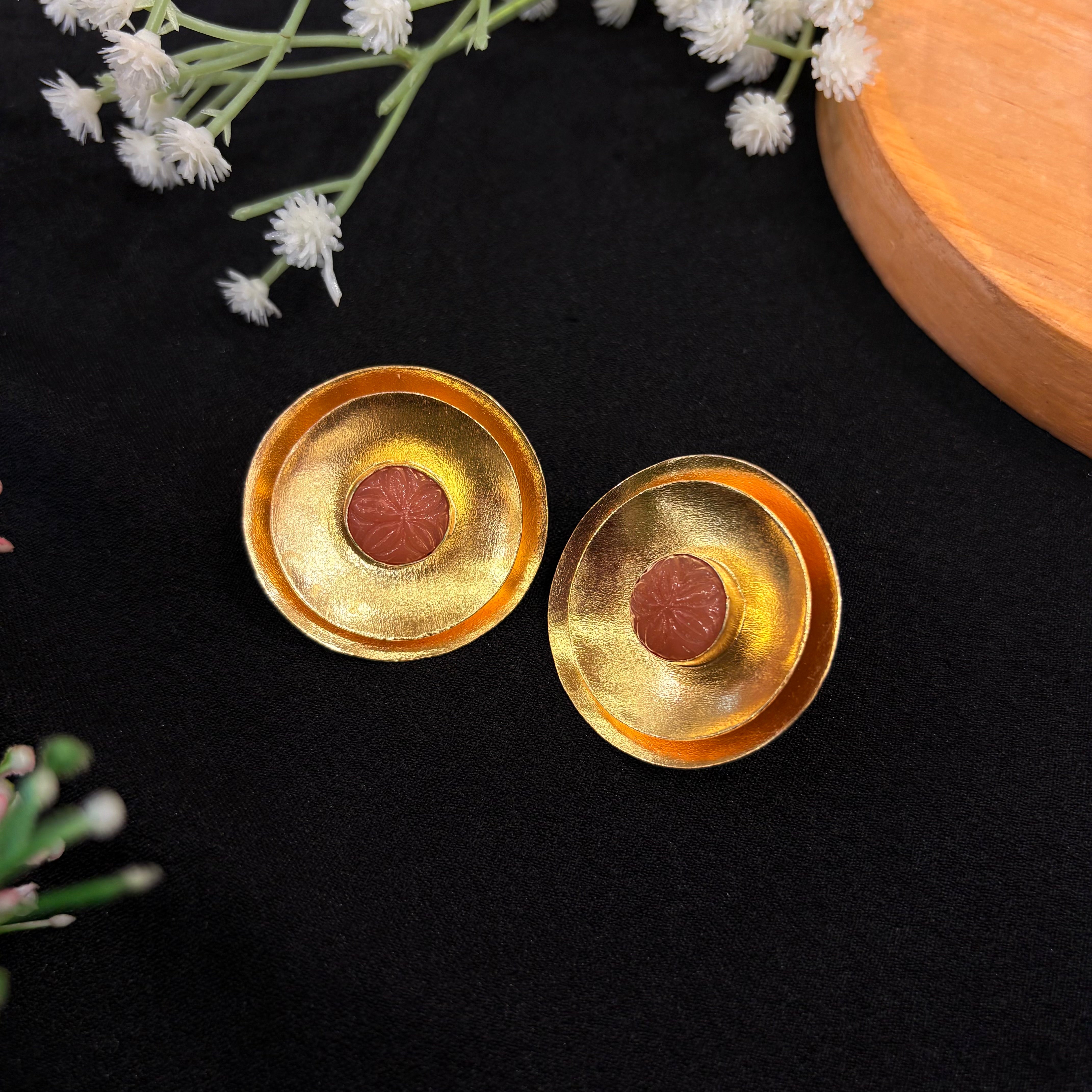 Solara Disc Earrings