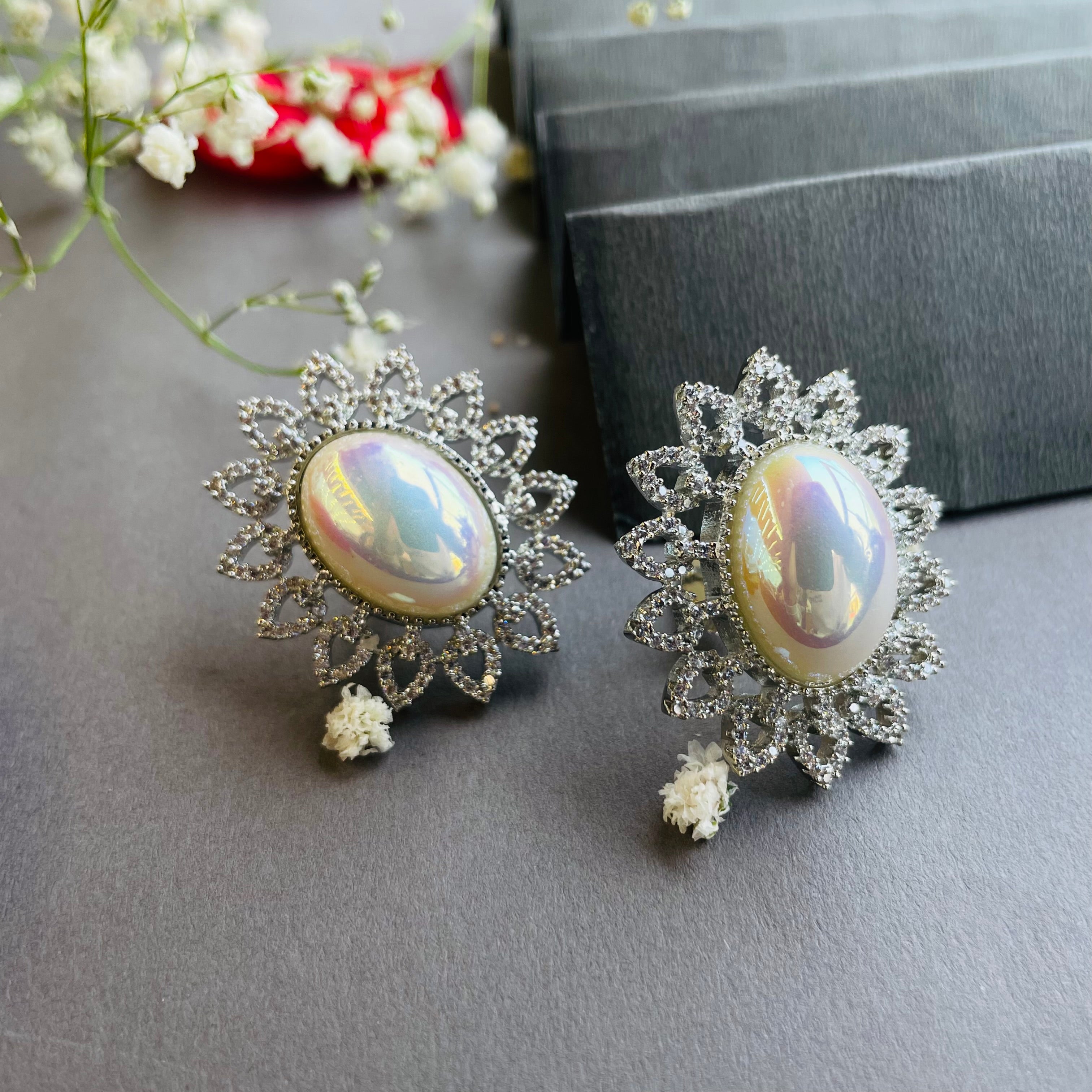 Ad grace pearl  studs