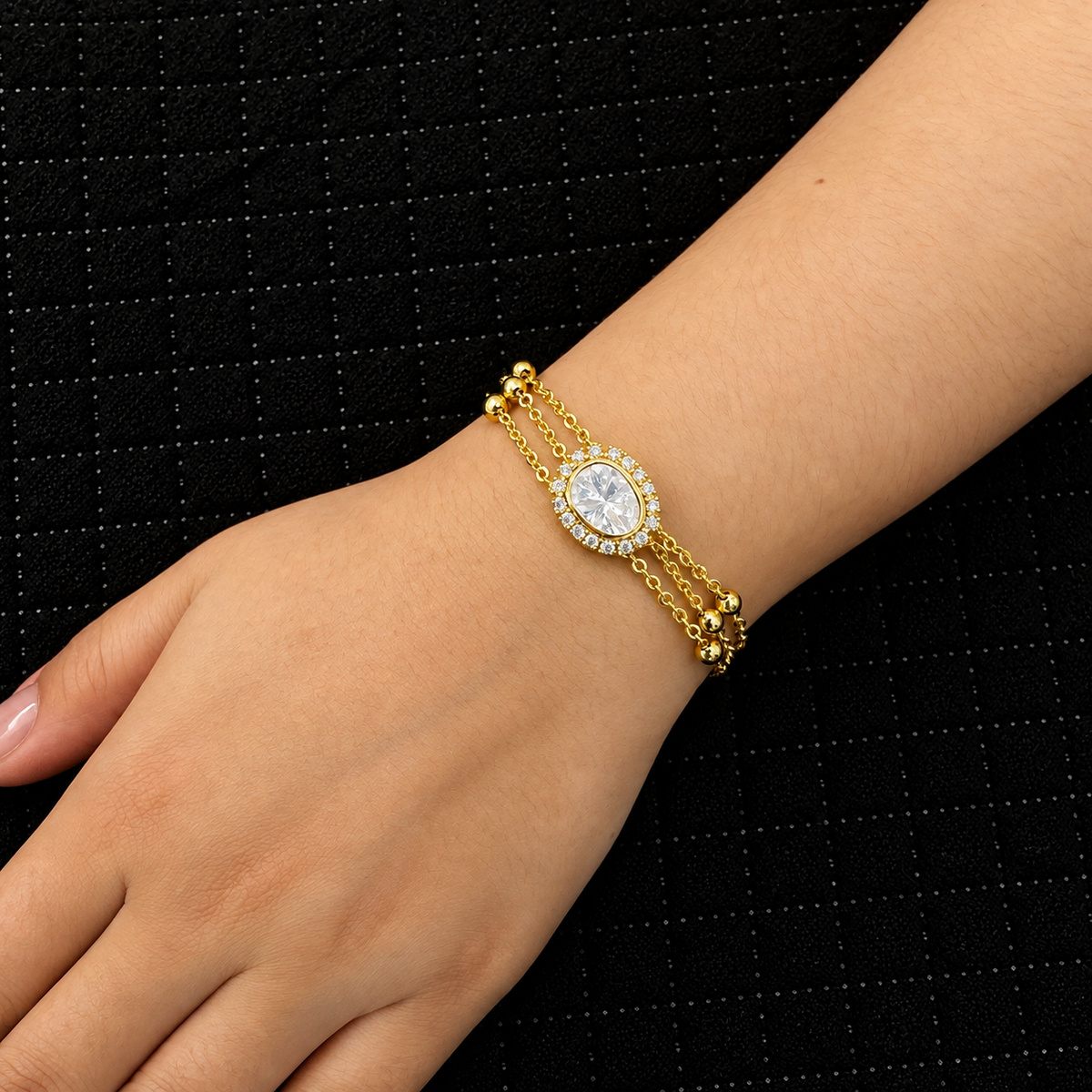Aarohi Halo Bracelet