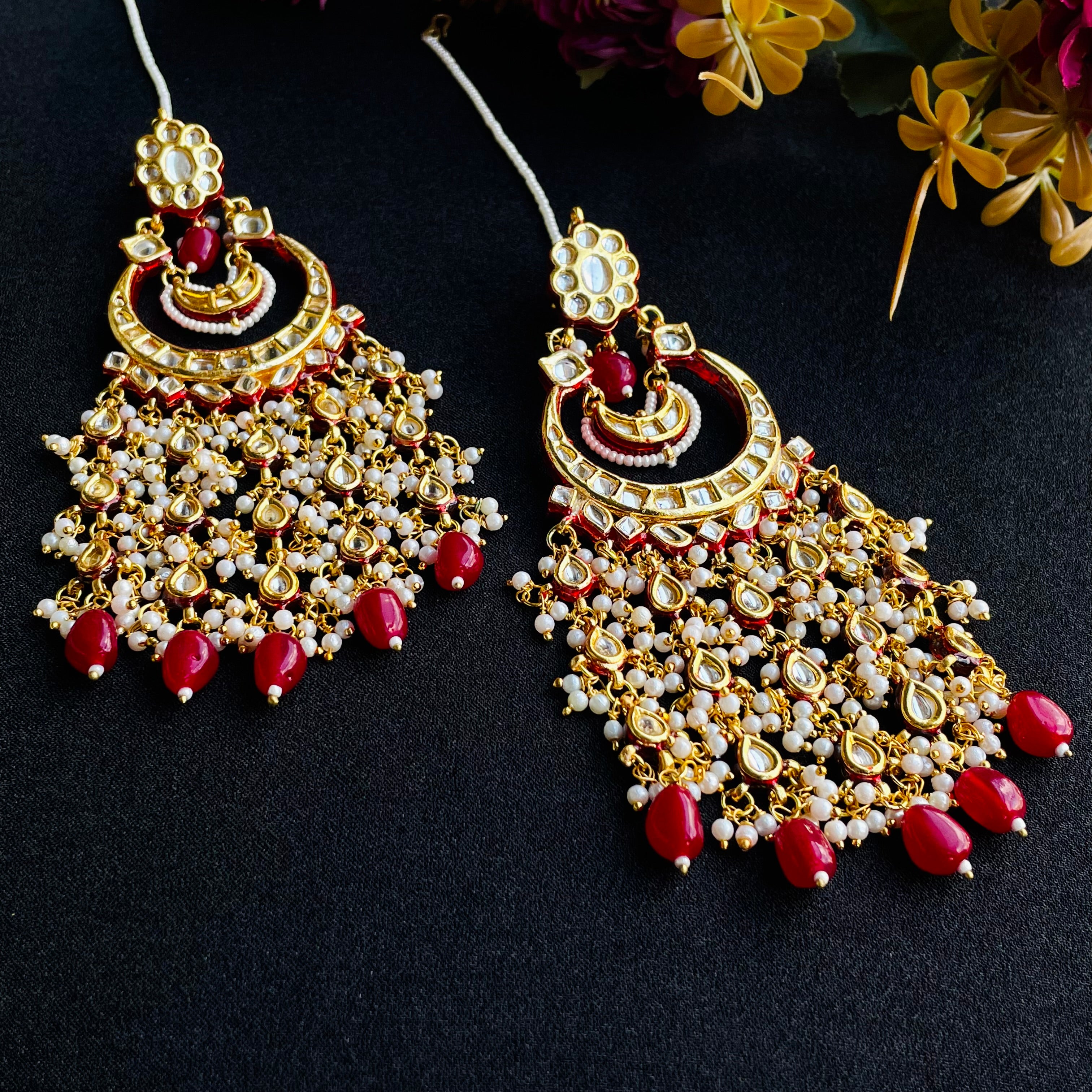 Nayaab Shreya Chandbali Earrings