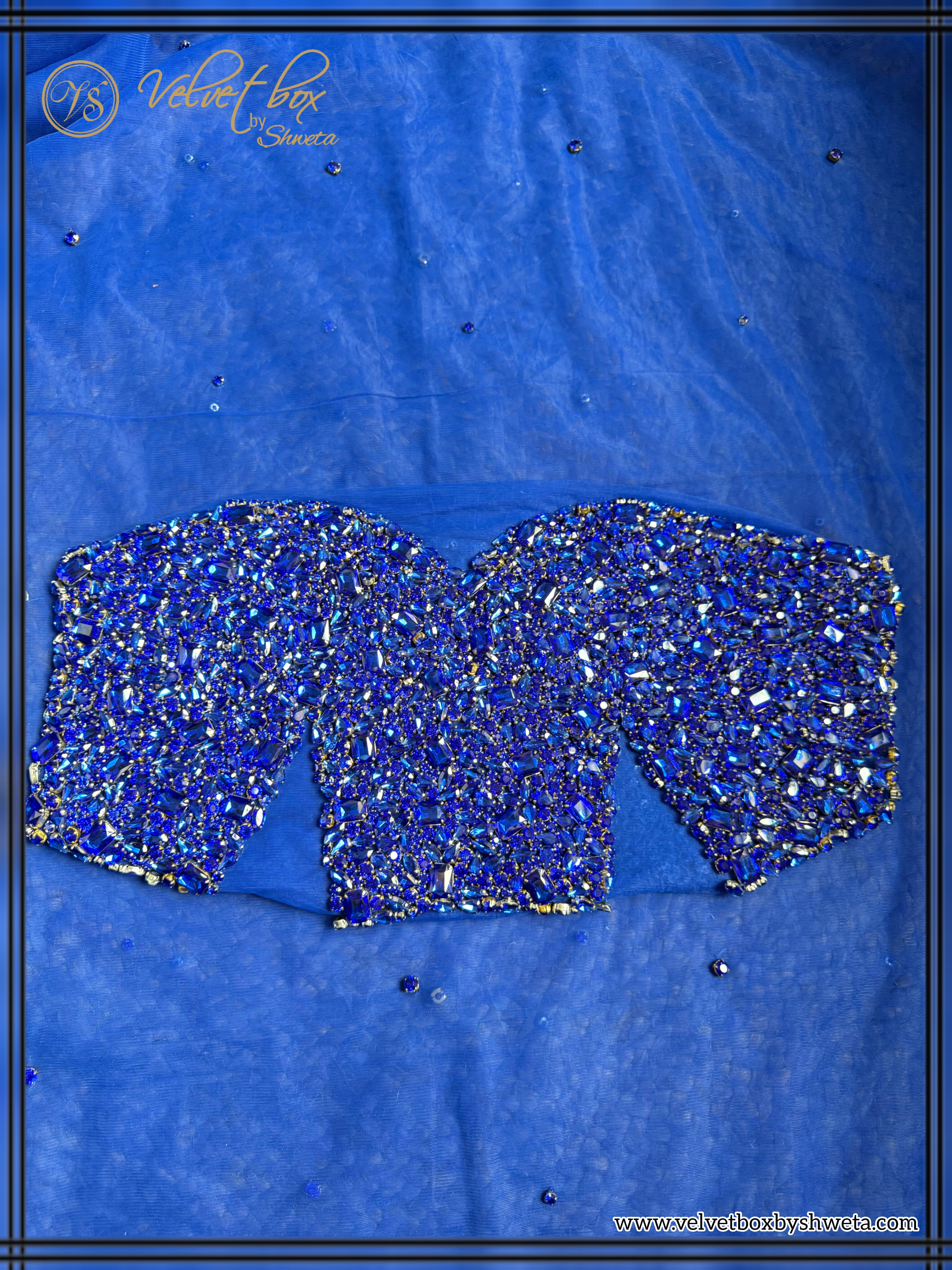 Jhanvi Crystal Saree
